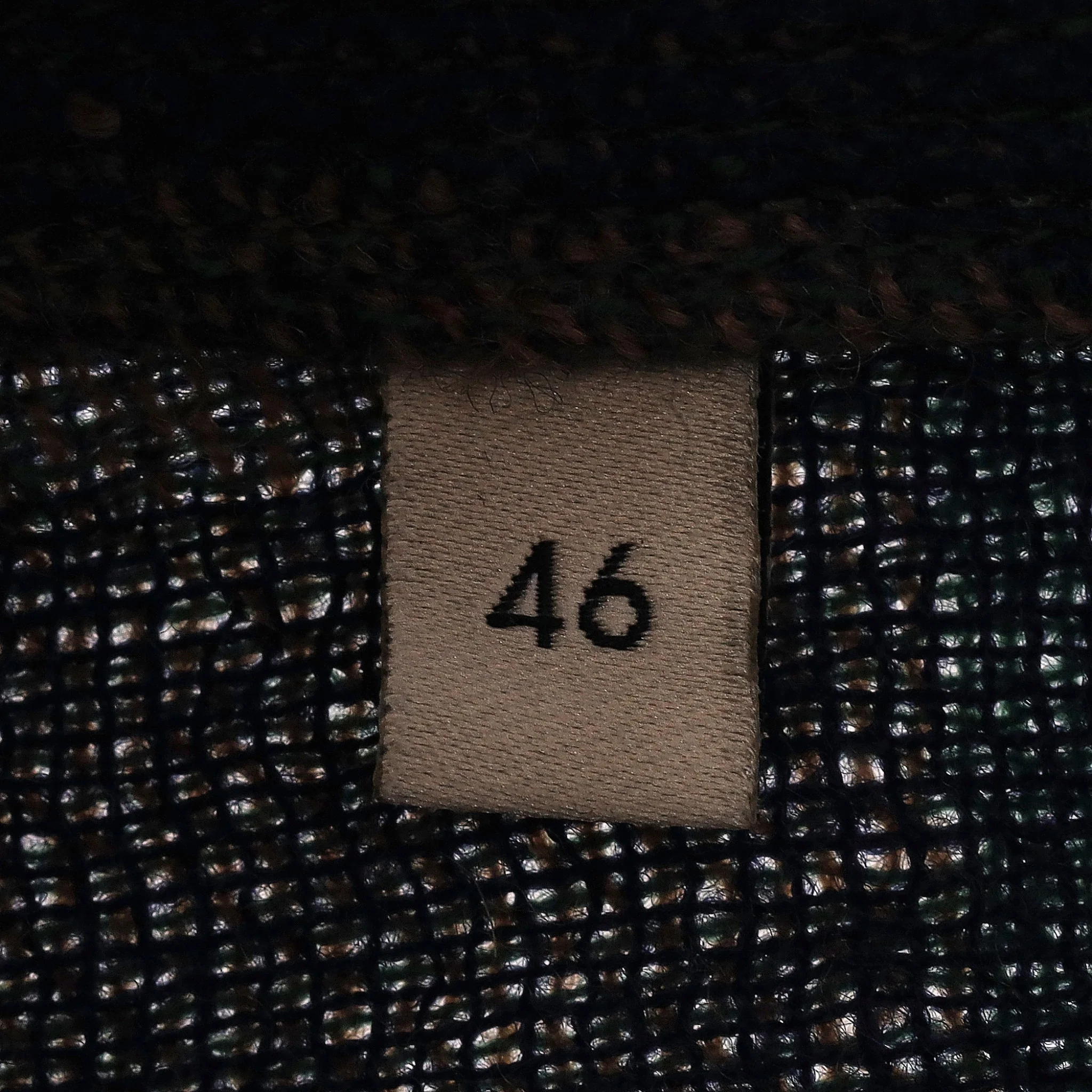 Gucci 'GG' Logo Checked Wool Shirt. Size 46IT - Image 8