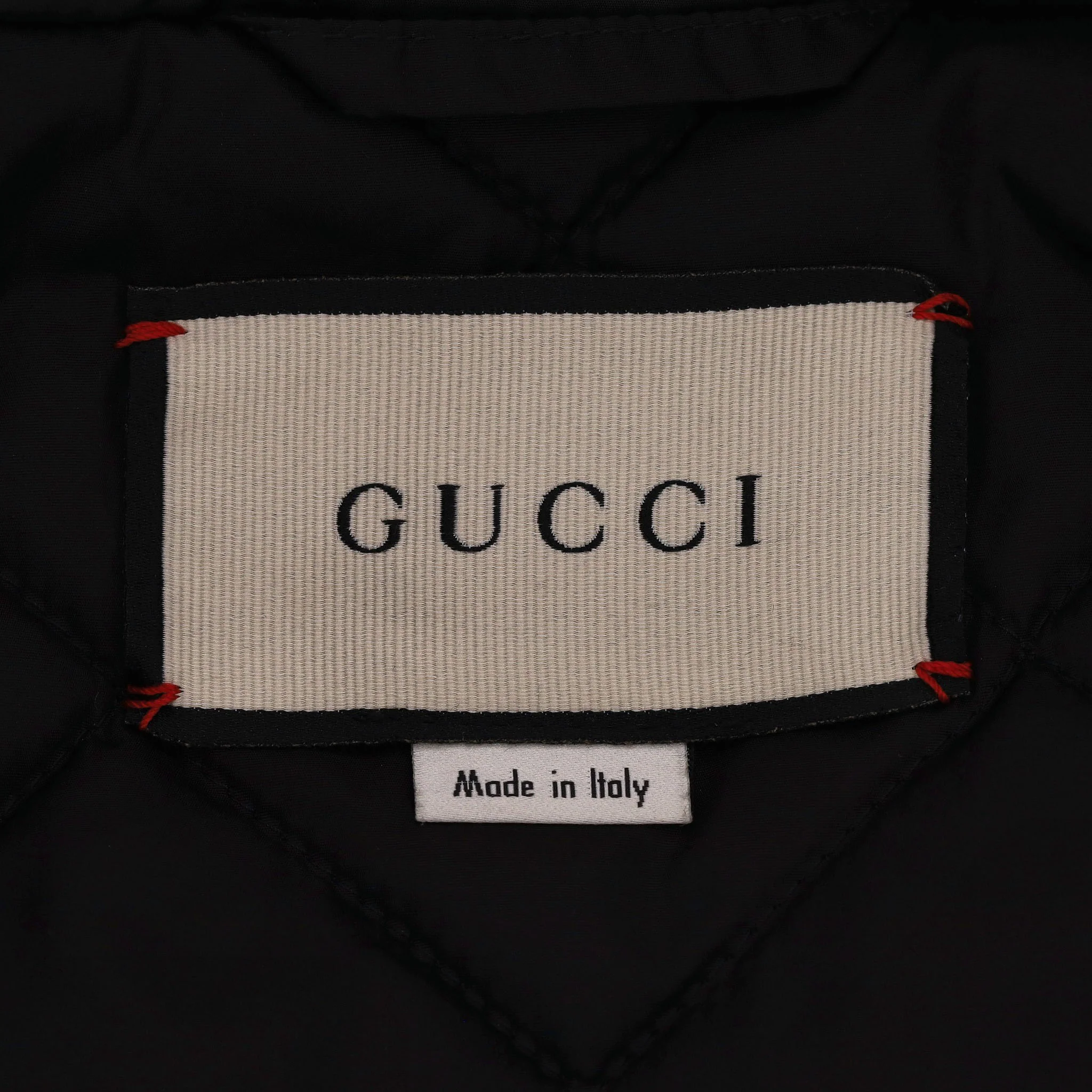 Gucci GG Jacquard Logo & Web Stripe Nylon Jacket. Size 48IT - Image 6