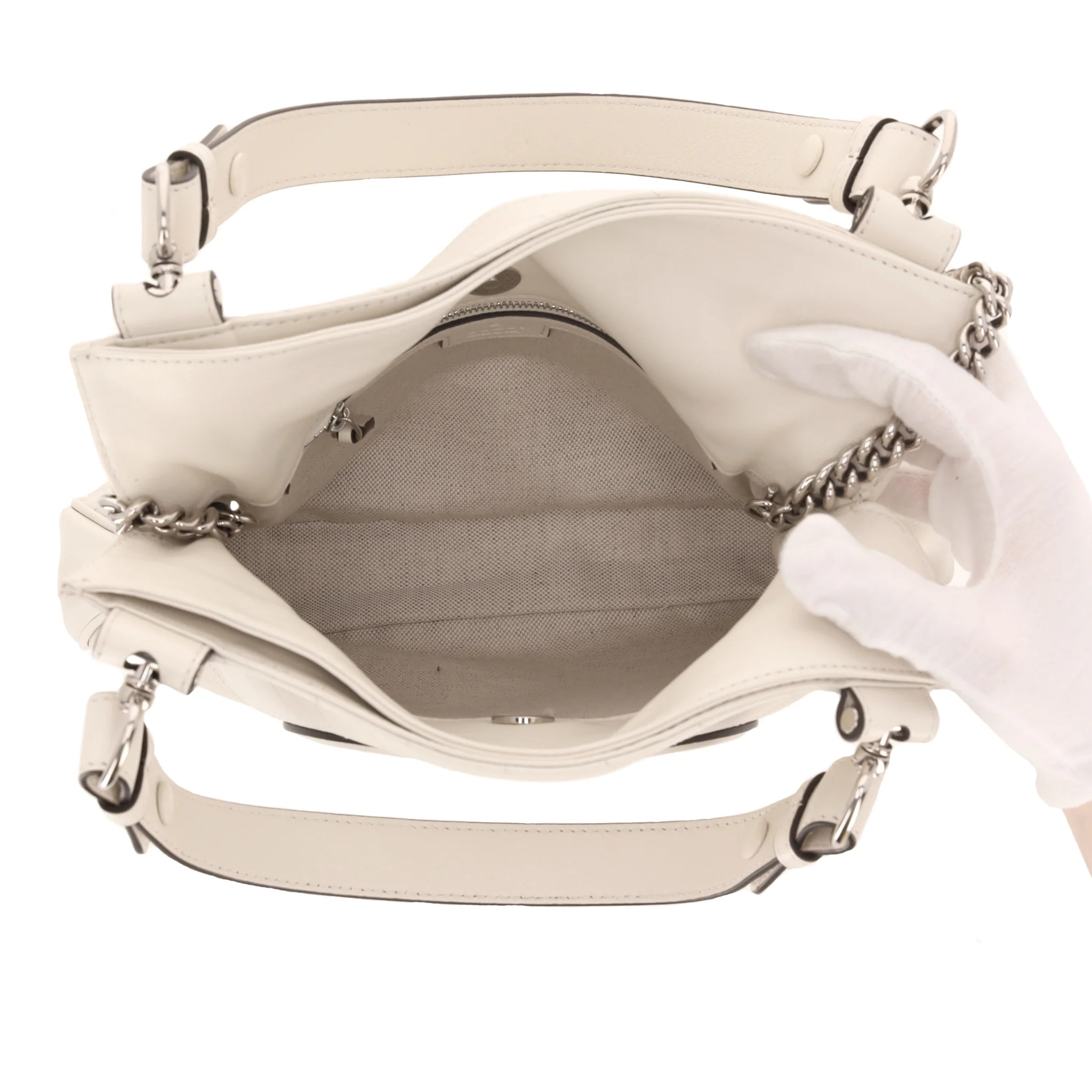 Gucci 'GG' Logo Blondie Small Leather Tote Bag - Image 6