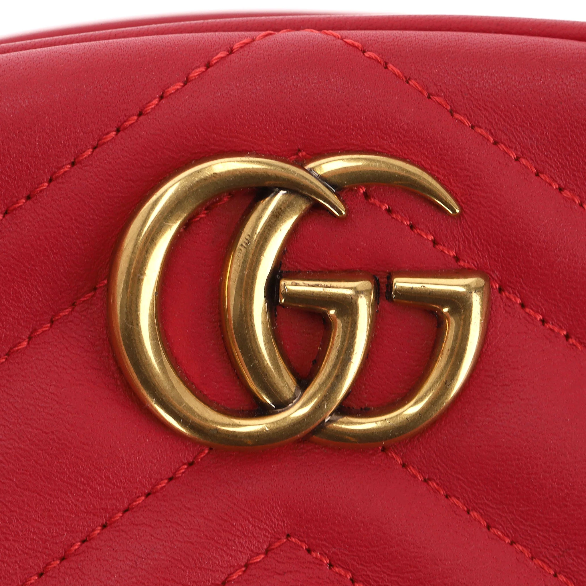 Gucci GG Marmont Matelasse Leather Belt Bag - Image 6