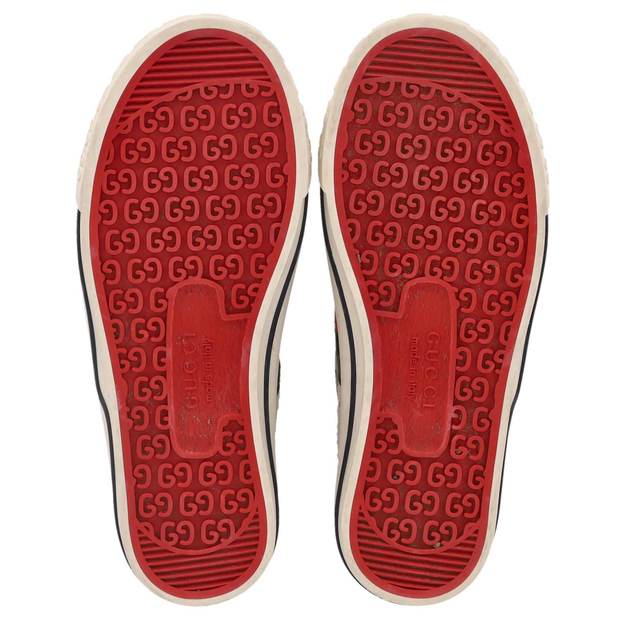 Gucci 'GG' Monogram Tennis 1977 Slip-On Sneakers. Size 35.5 - Image 6