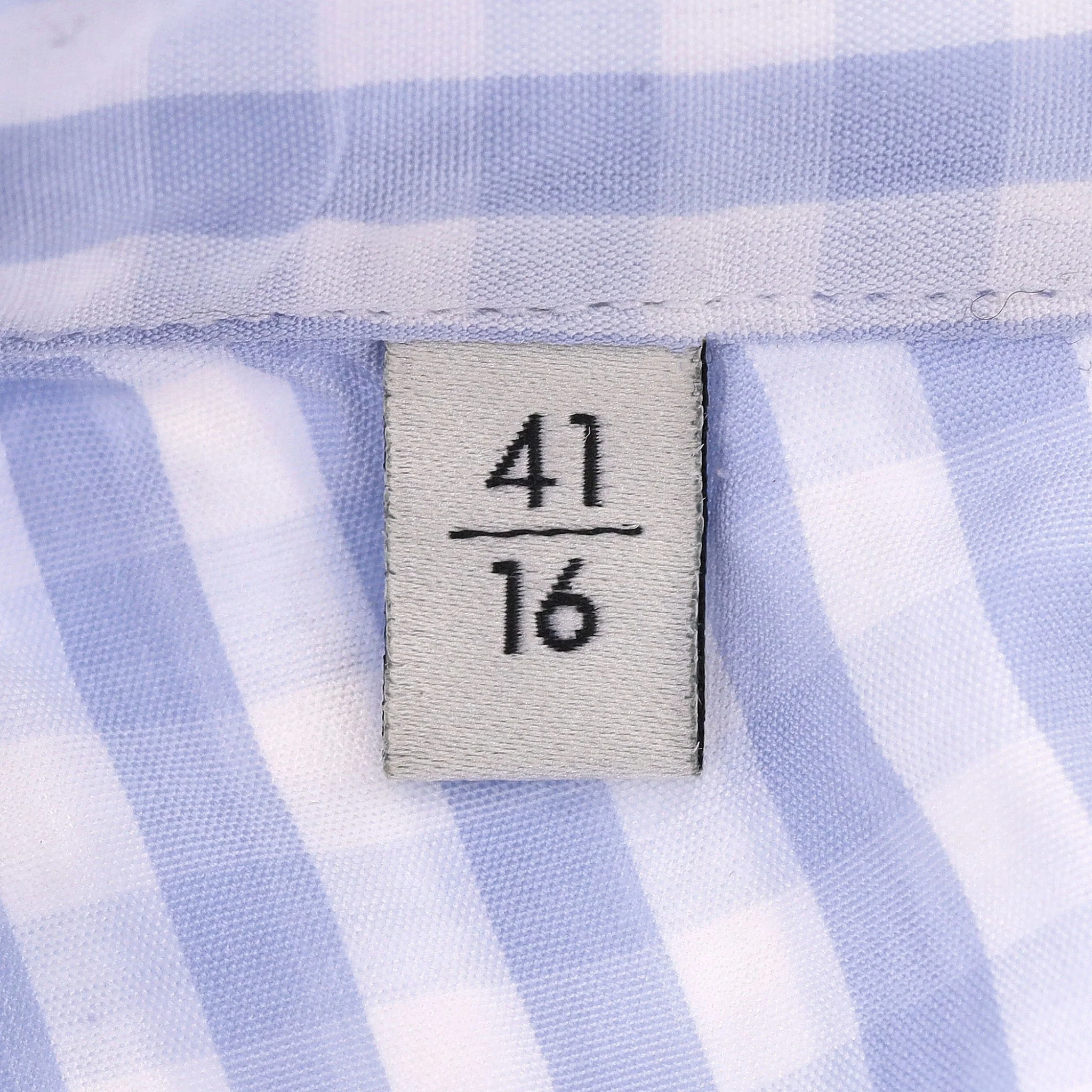 Gucci Gingham Cotton Shirt. Size 41/16 - Image 6