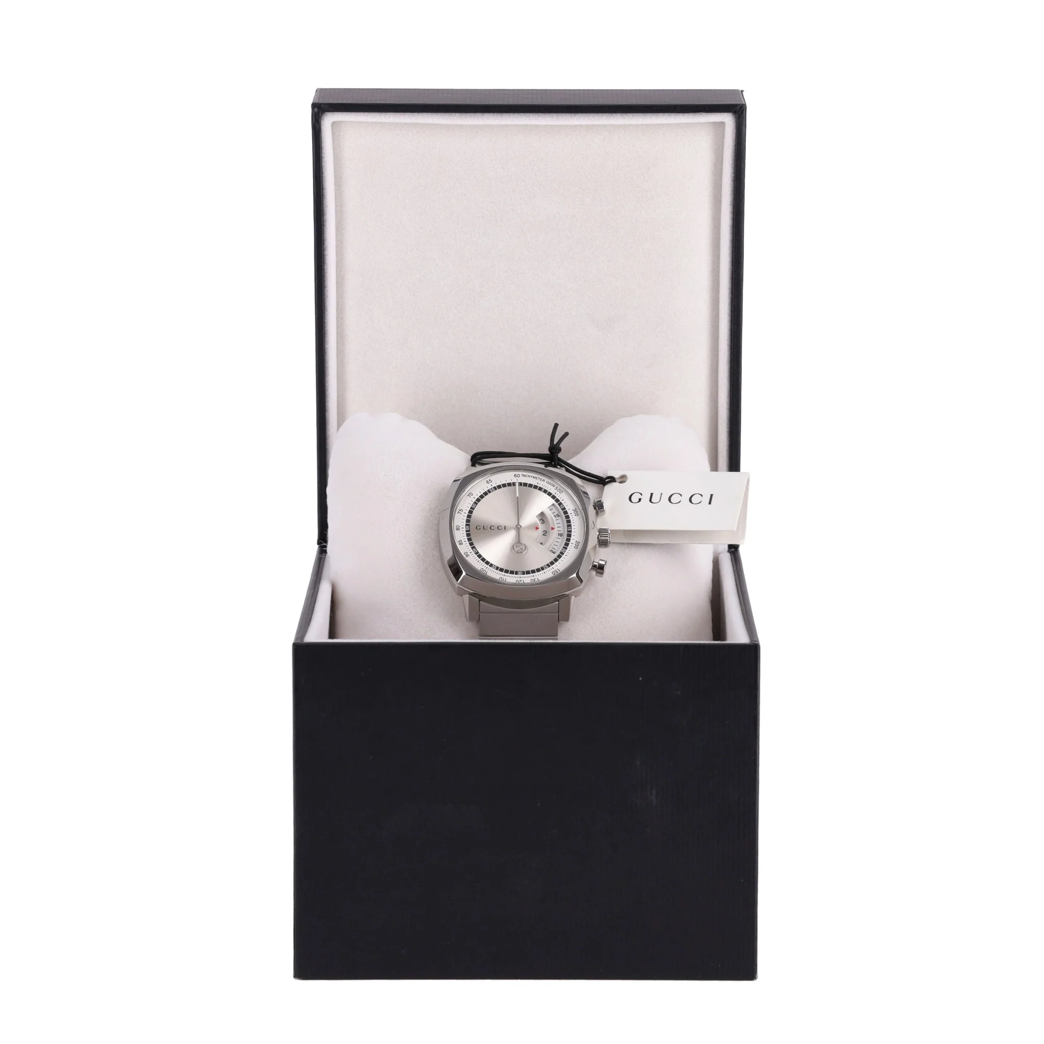 Gucci Grip Chronograph Stainless Steel Watch 40mm - Image 2