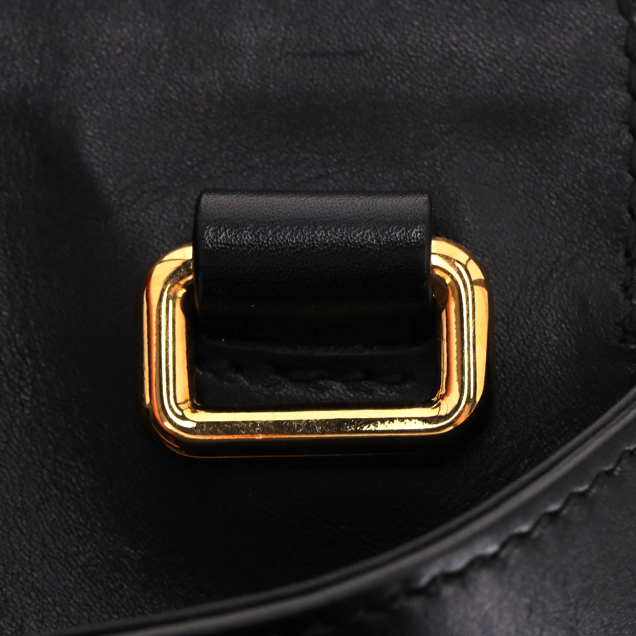 Gucci Nymphaea Beaded Tiger & Bamboo Handle Medium Leather Bag - Image 10