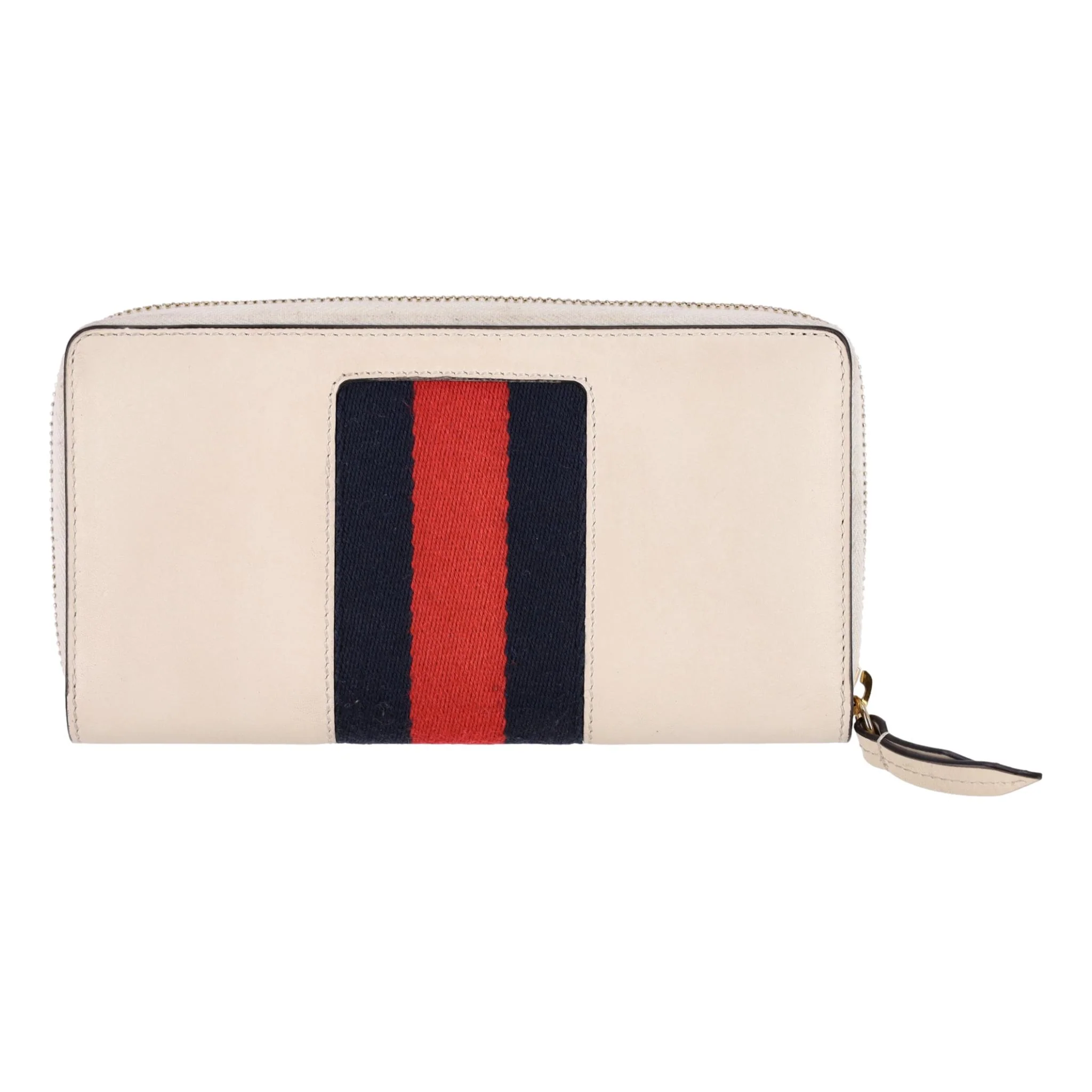 Gucci Sylvie Web Stripe Leather Wallet - Image 2
