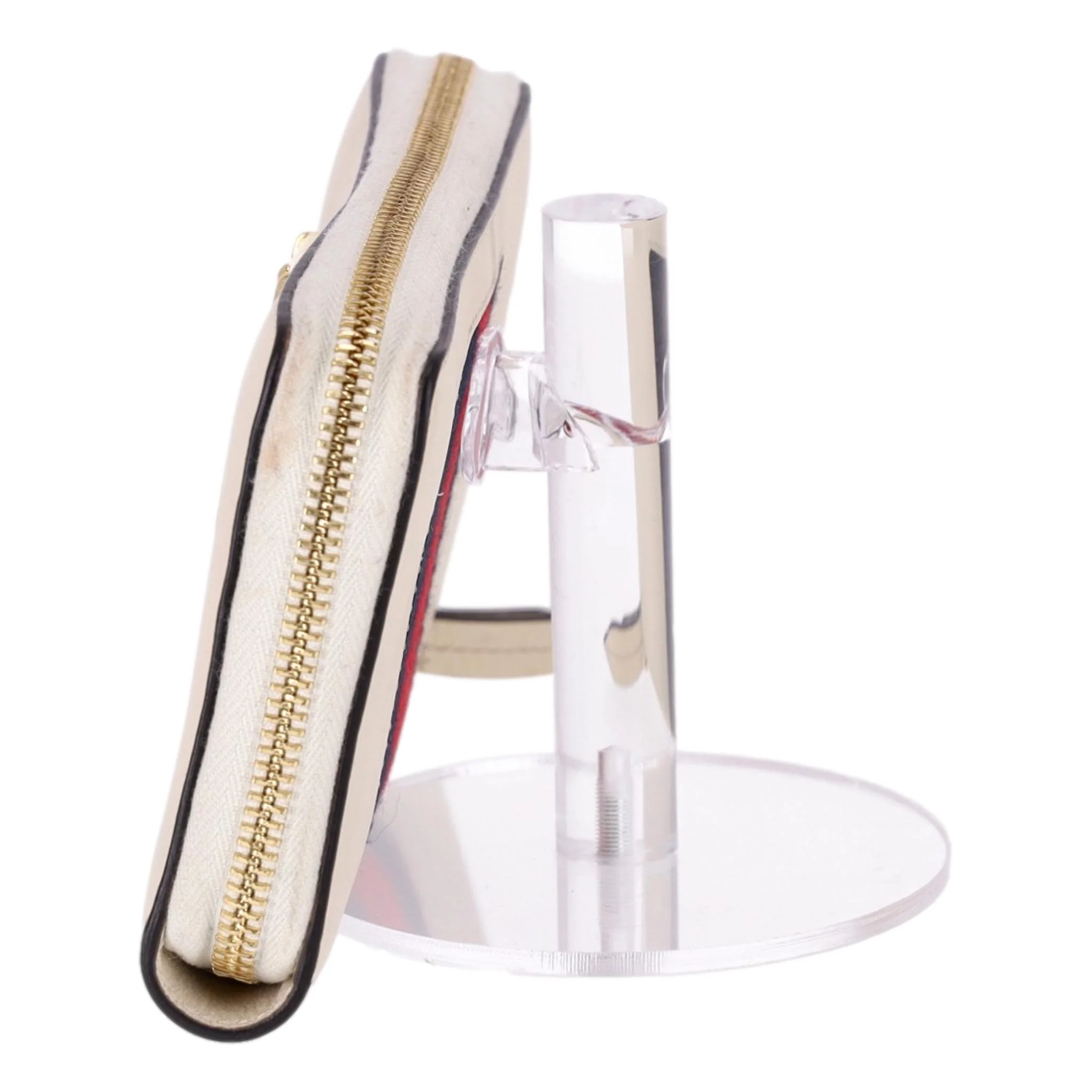 Gucci Sylvie Web Stripe Leather Wallet - Image 3