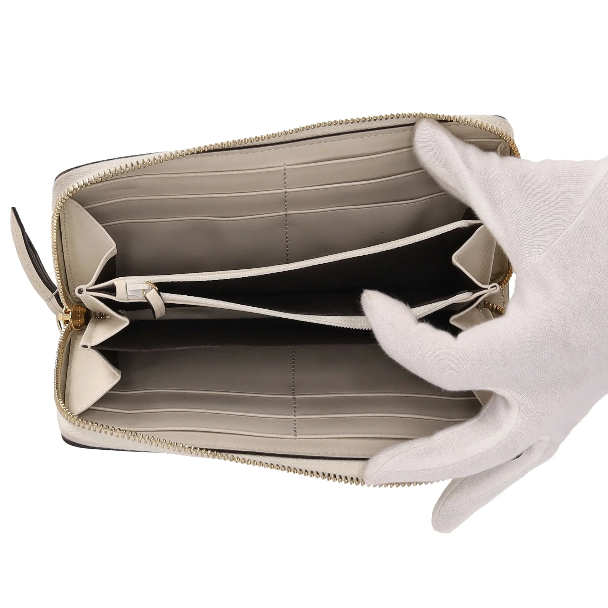 Gucci Sylvie Web Stripe Leather Wallet - Image 4