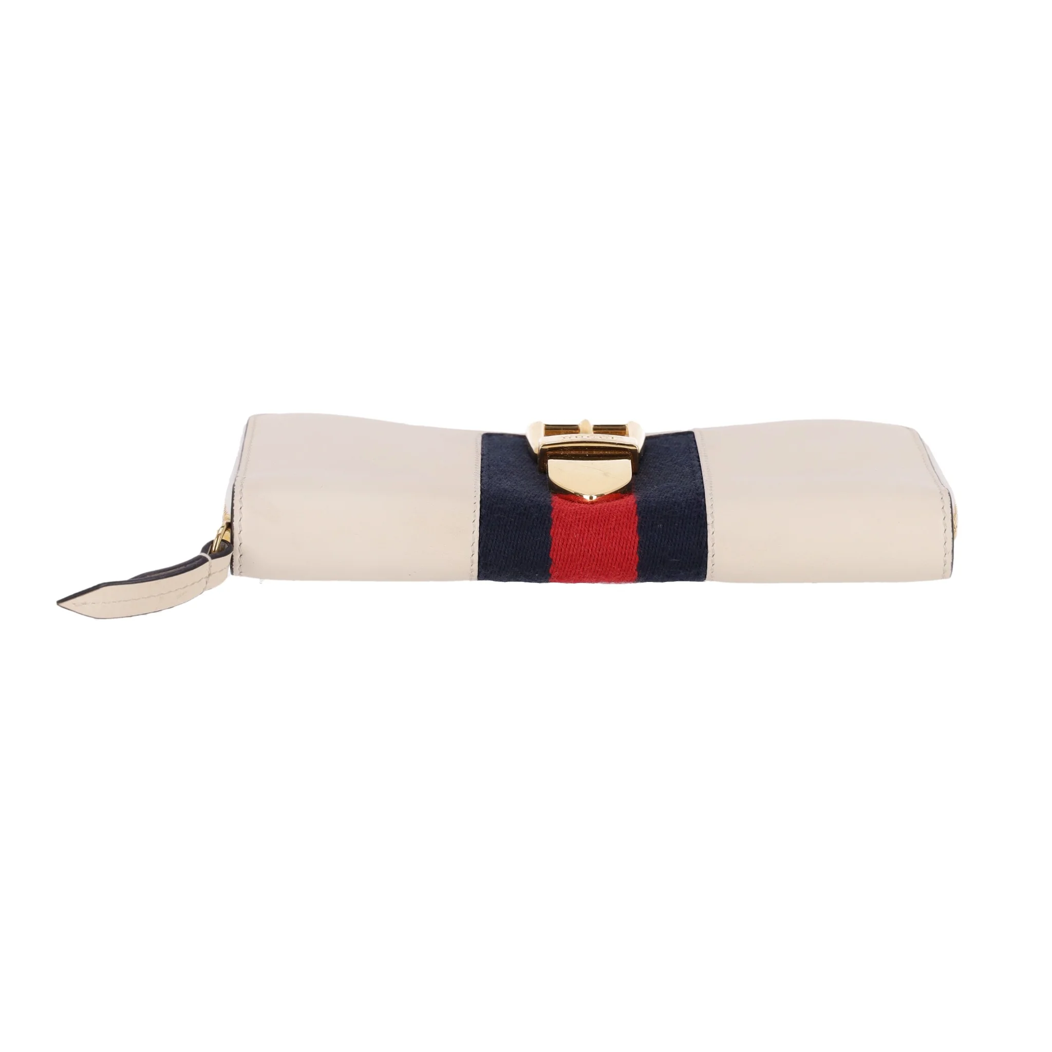 Gucci Sylvie Web Stripe Leather Wallet - Image 5