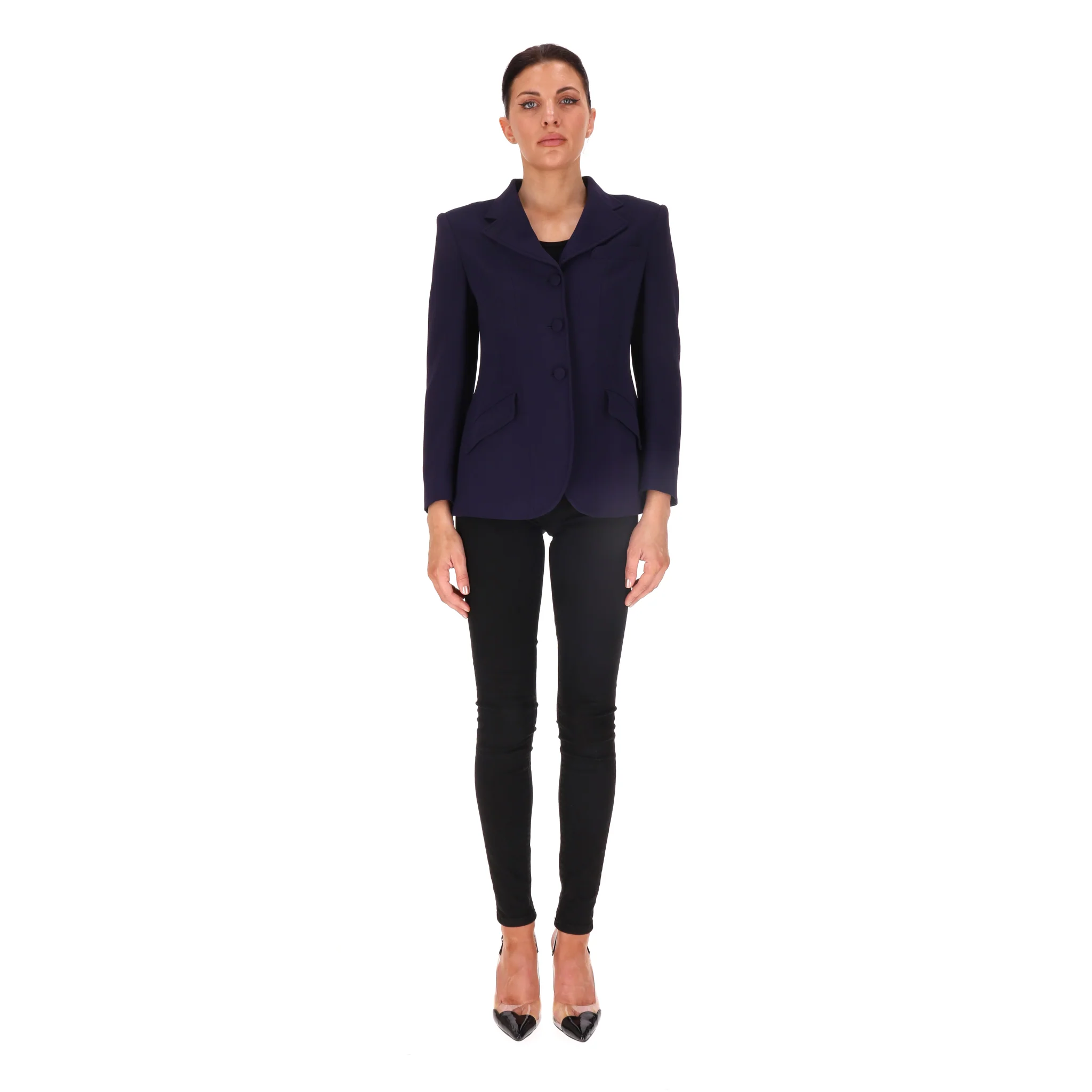 Gucci Tailored Jacket With 'GG' Button Cuffs. Size 40IT - Image 2