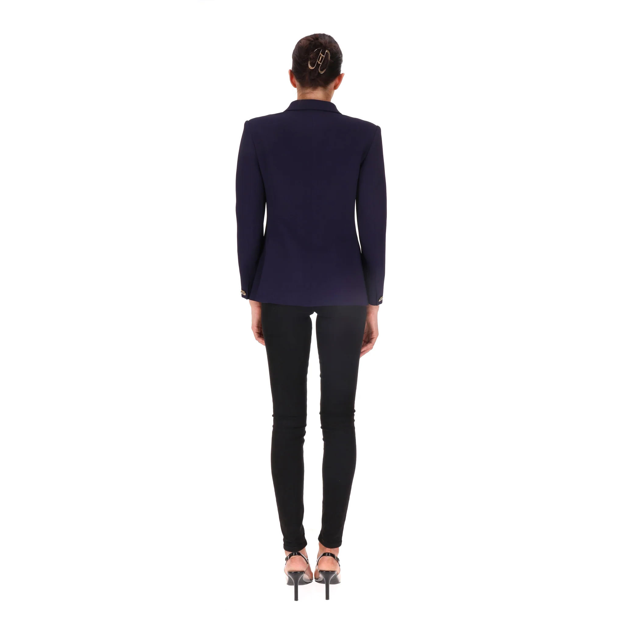 Gucci Tailored Jacket With 'GG' Button Cuffs. Size 40IT - Image 4
