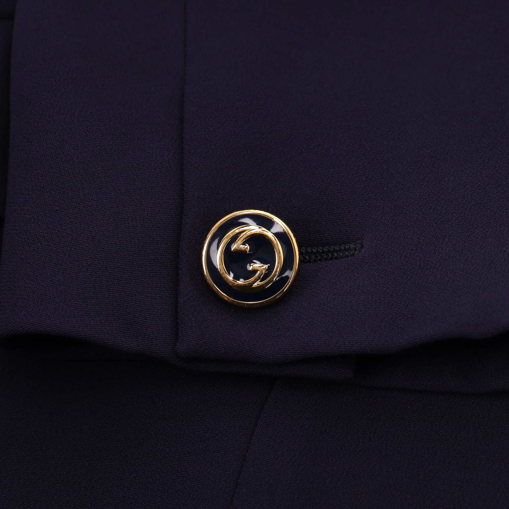 Gucci Tailored Jacket With 'GG' Button Cuffs. Size 40IT - Image 5