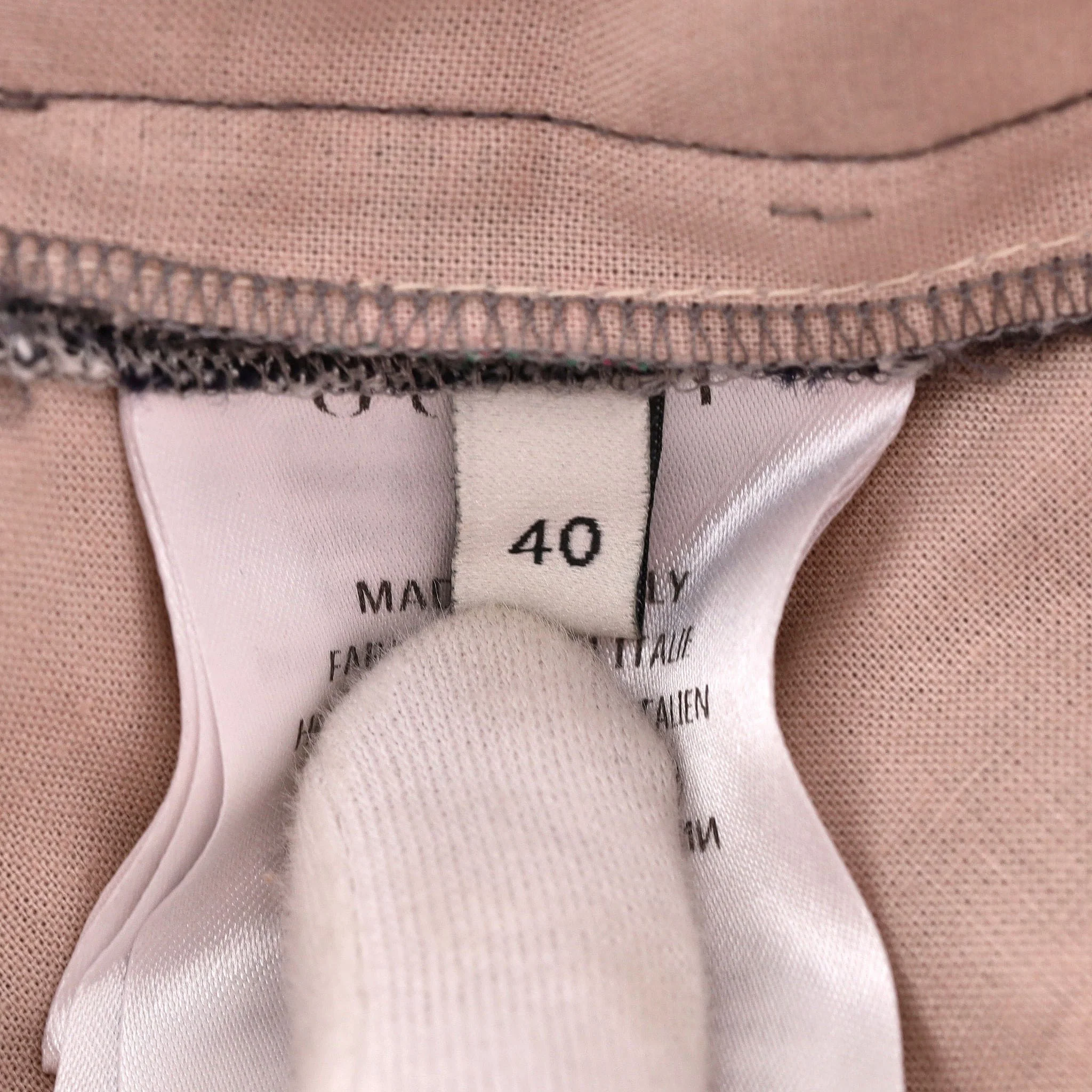 Gucci Wool Checked Floral Jacket & Trousers Suit. Size 40IT - Image 9