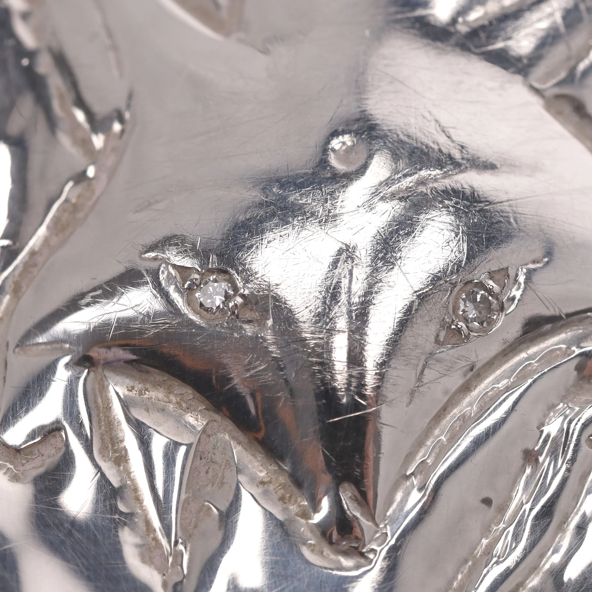 Harts & Osborne Ltd Edition Solid Silver With Diamonds & Rubies Case - Image 12
