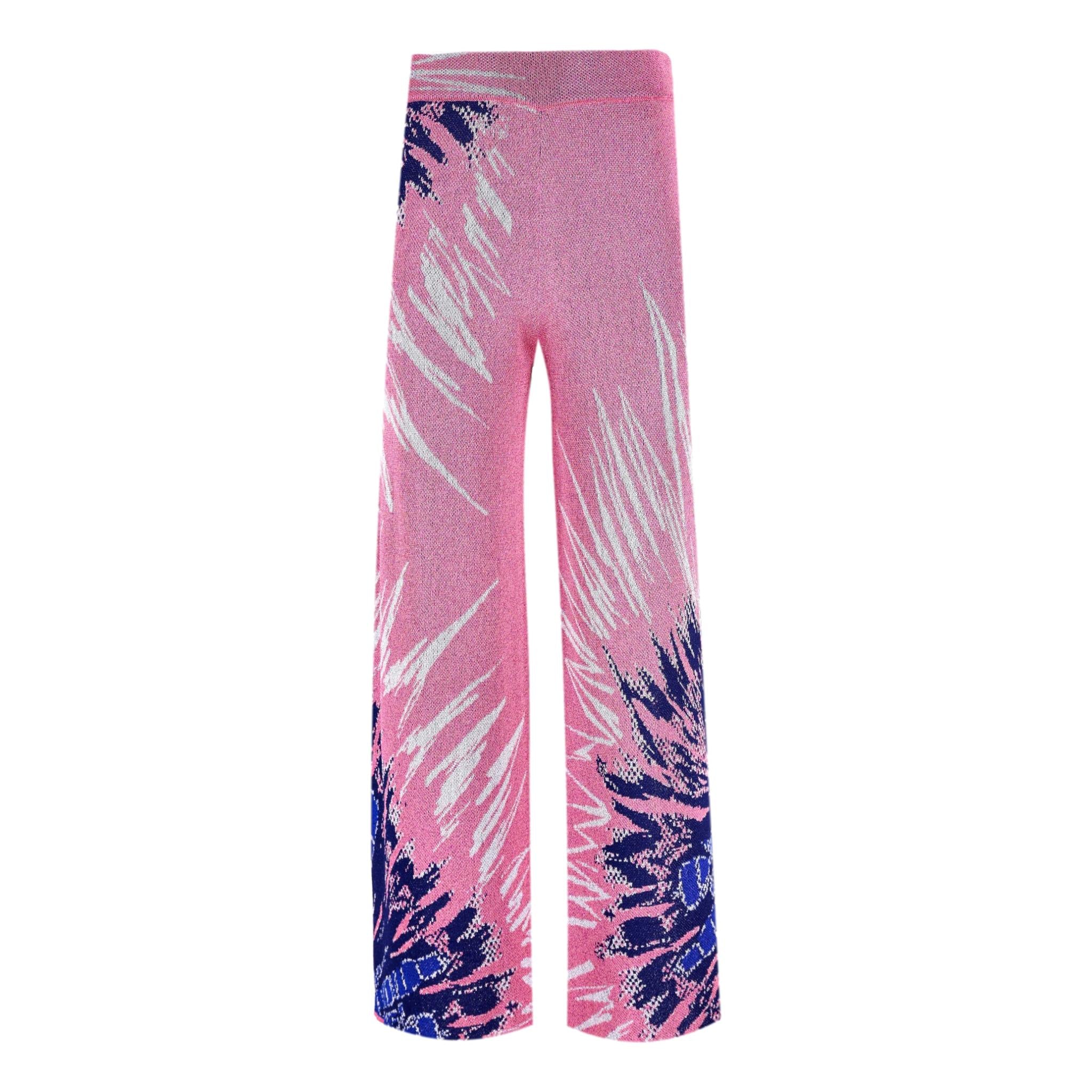 Hayley Menzies Metallic Tie Dye Knitted Cardi Top & Matching Culottes. Size XS - Image 6
