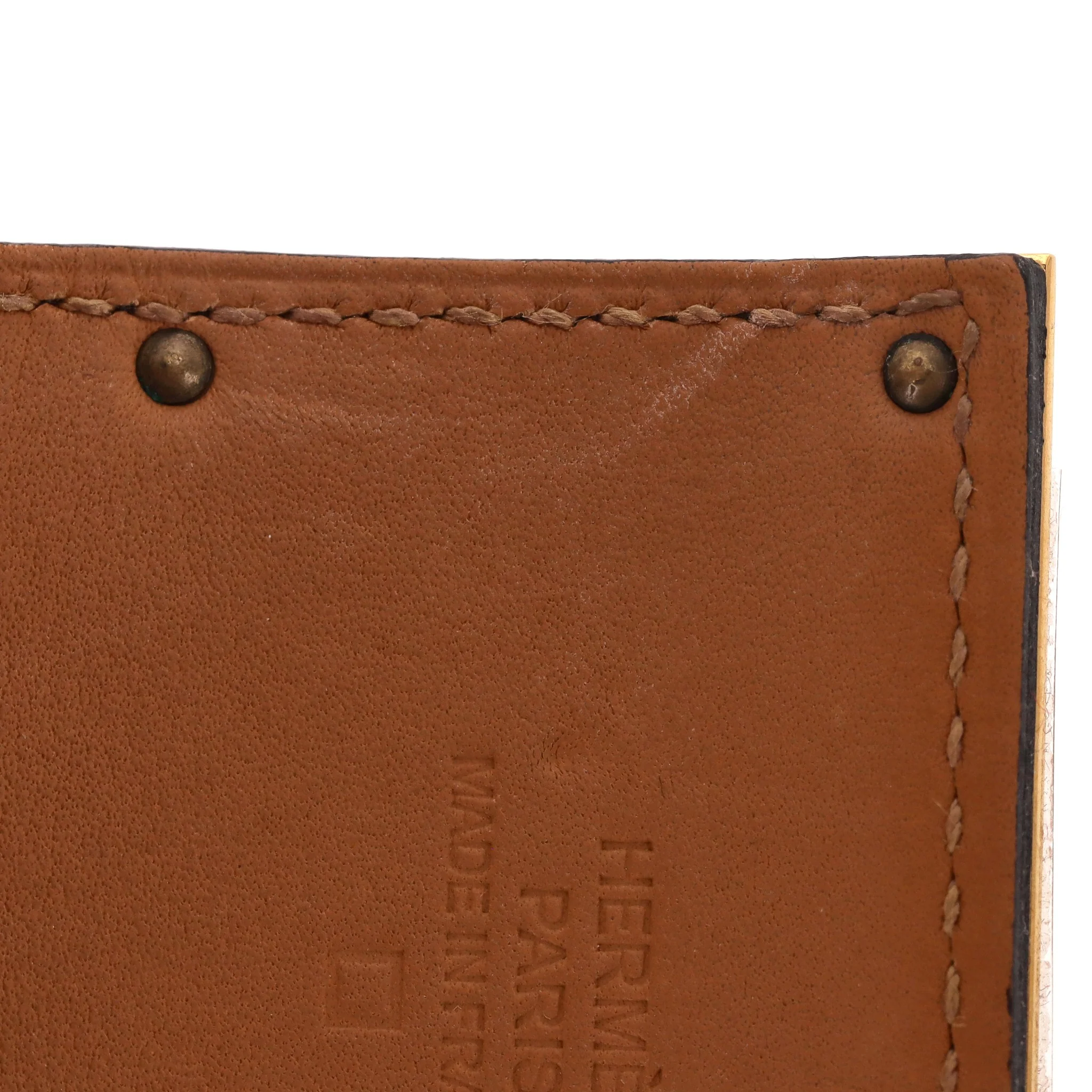 Hermes Alligator Skin Dog Extreme Cuff Bracelet - Image 11