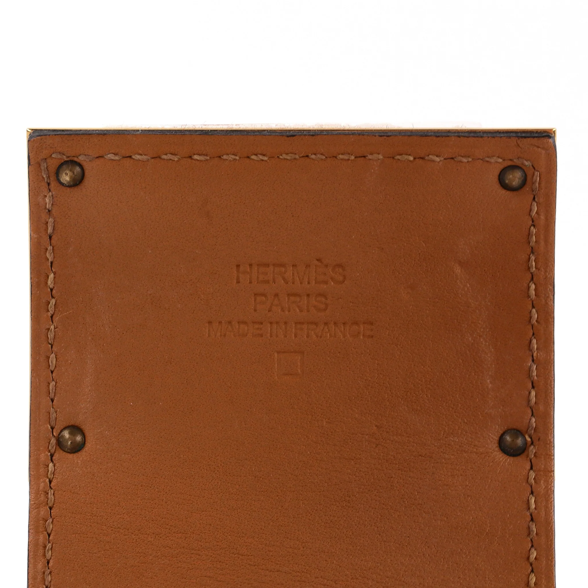 Hermes Alligator Skin Dog Extreme Cuff Bracelet - Image 8