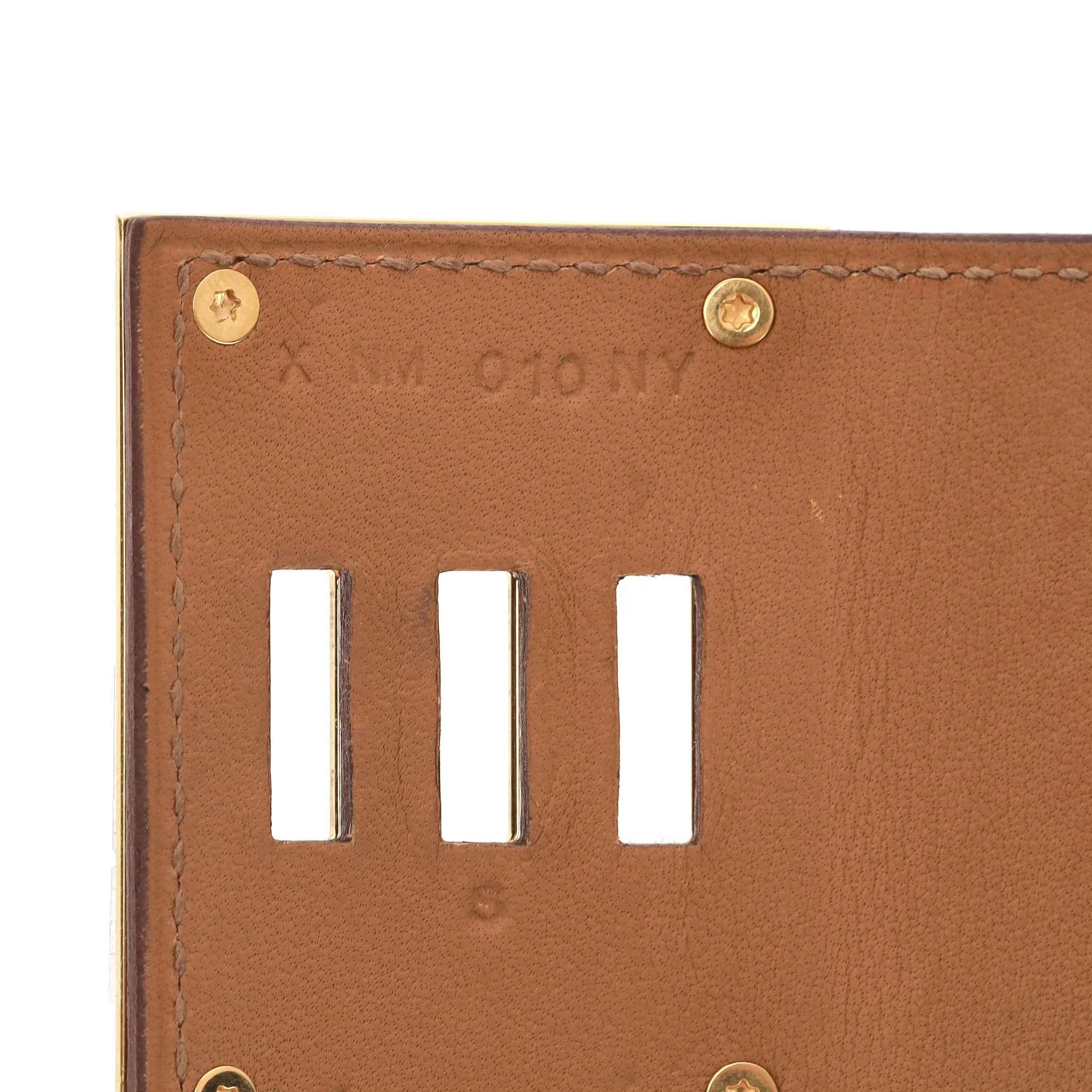 Hermes Alligator Skin Dog Extreme Cuff Bracelet - Image 7