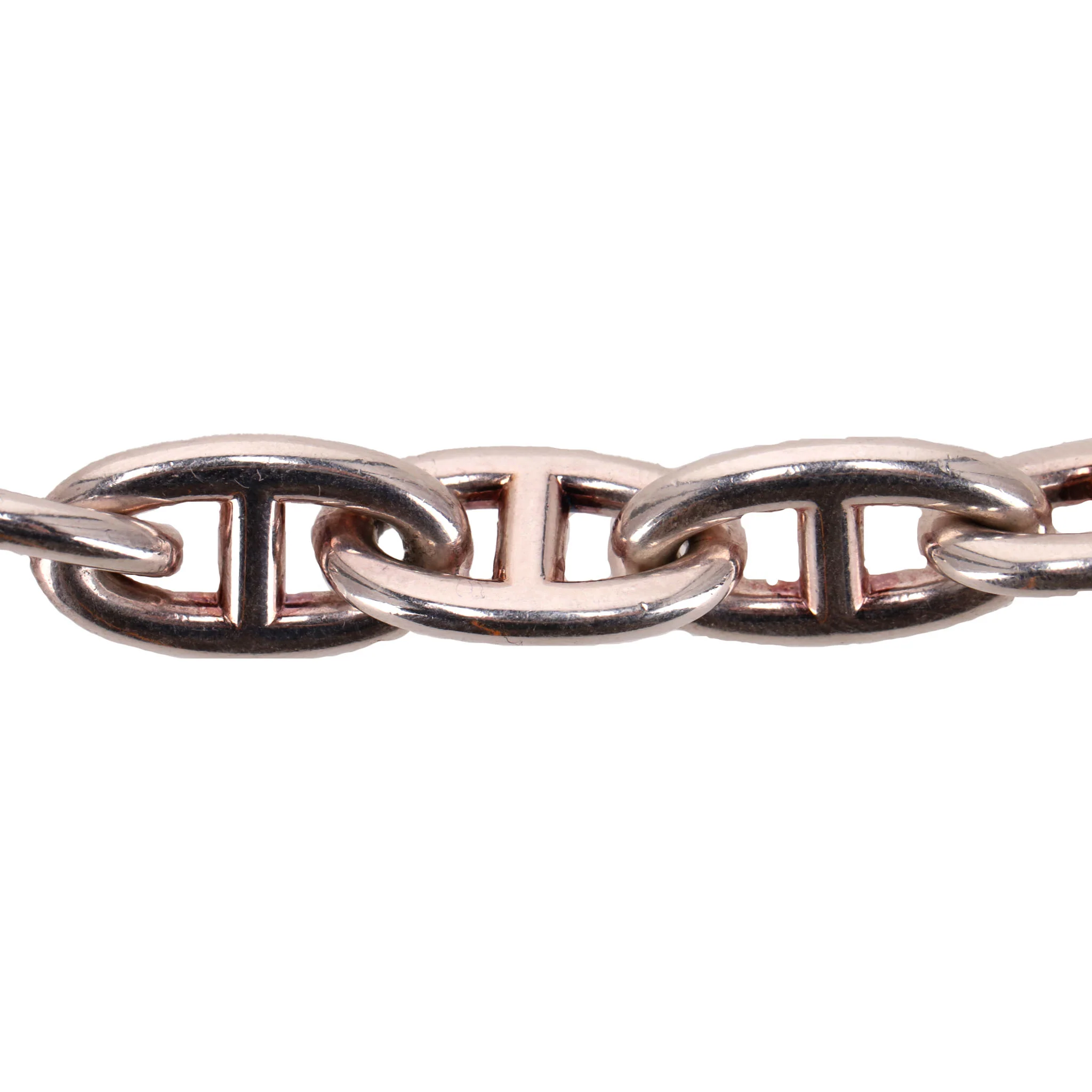 Hermes Chunky 925 Sterling Silver Chaine D'Ancre Bracelet - Image 7