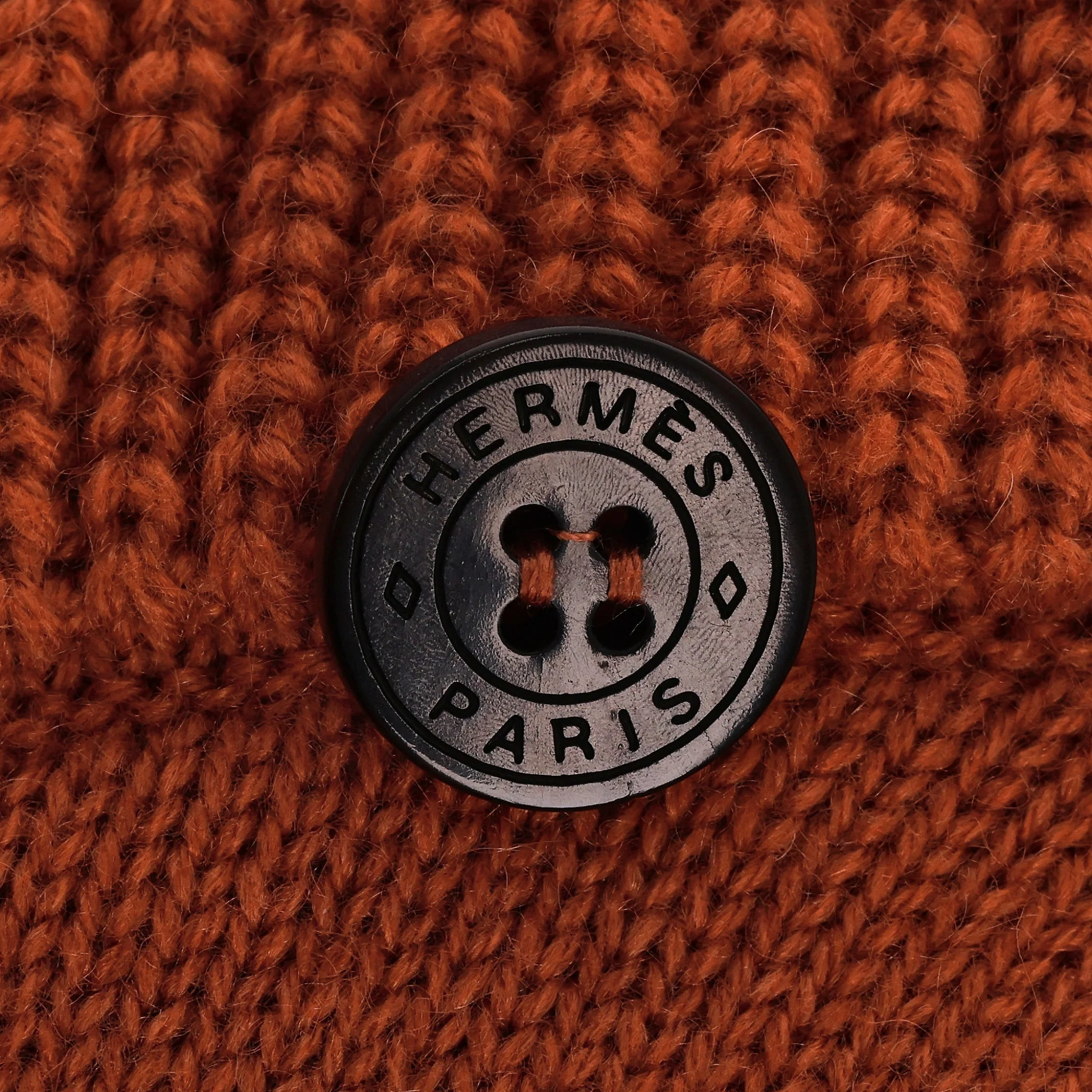 Hermes Cliquetis Cashmere Cardi/Coat. Size 36FR - Image 6