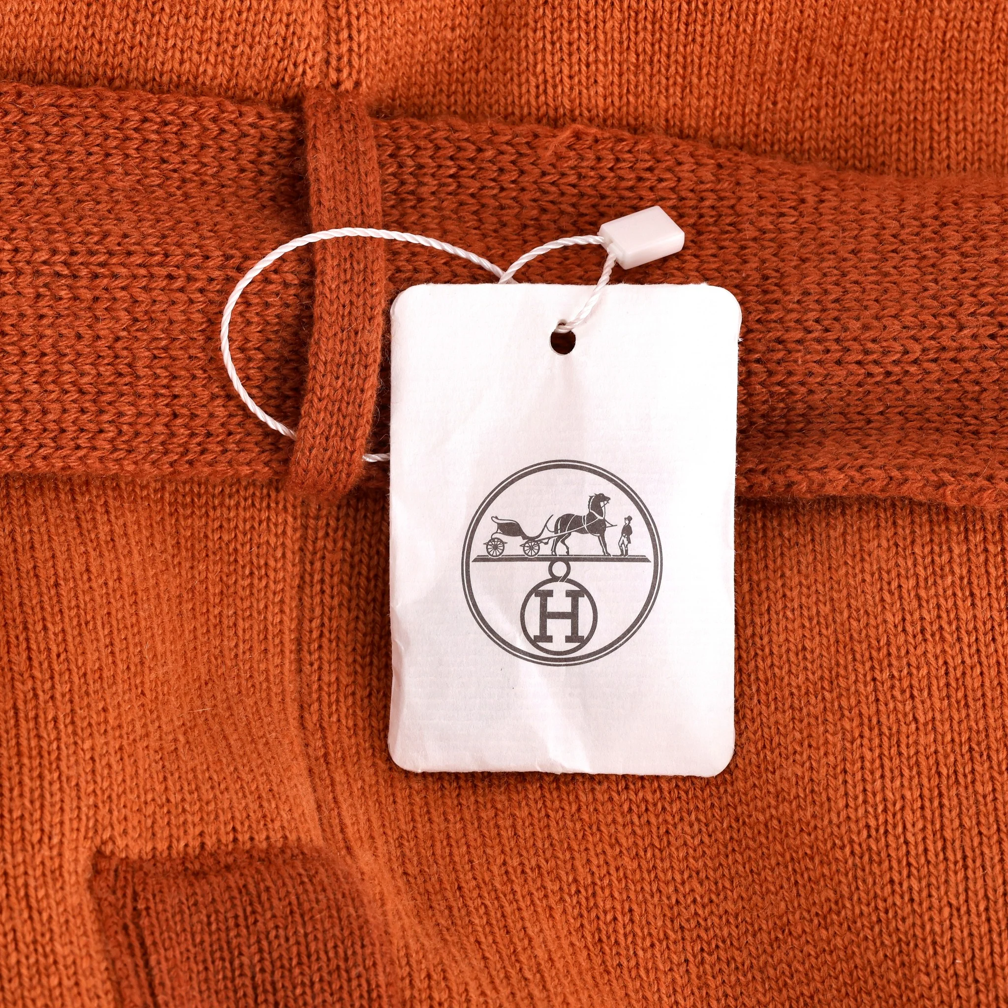 Hermes Cliquetis Cashmere Cardi/Coat. Size 36FR - Image 7