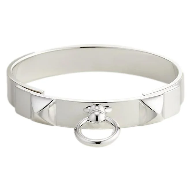 Hermes Collier De Chain Silver SH Small Bracelet