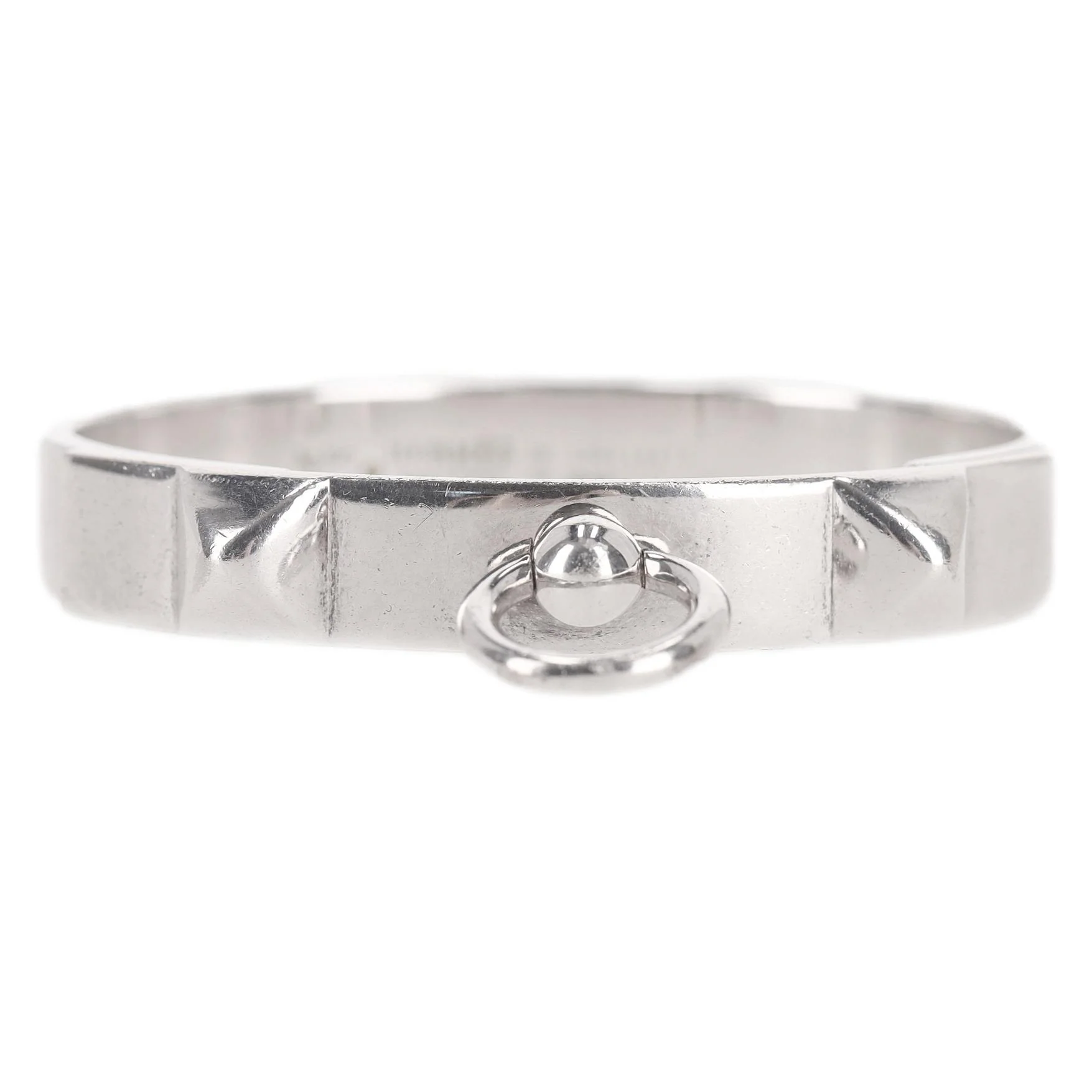 Hermes Collier De Chain Silver SH Small Bracelet - Image 4