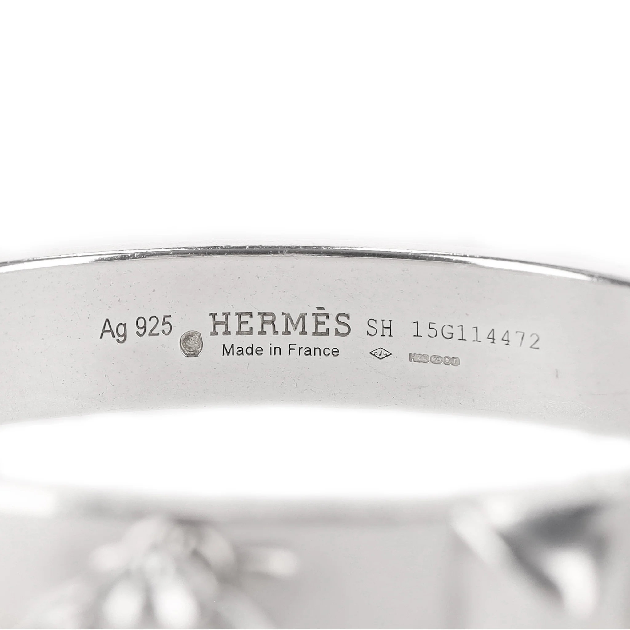Hermes Collier De Chain Silver SH Small Bracelet - Image 7