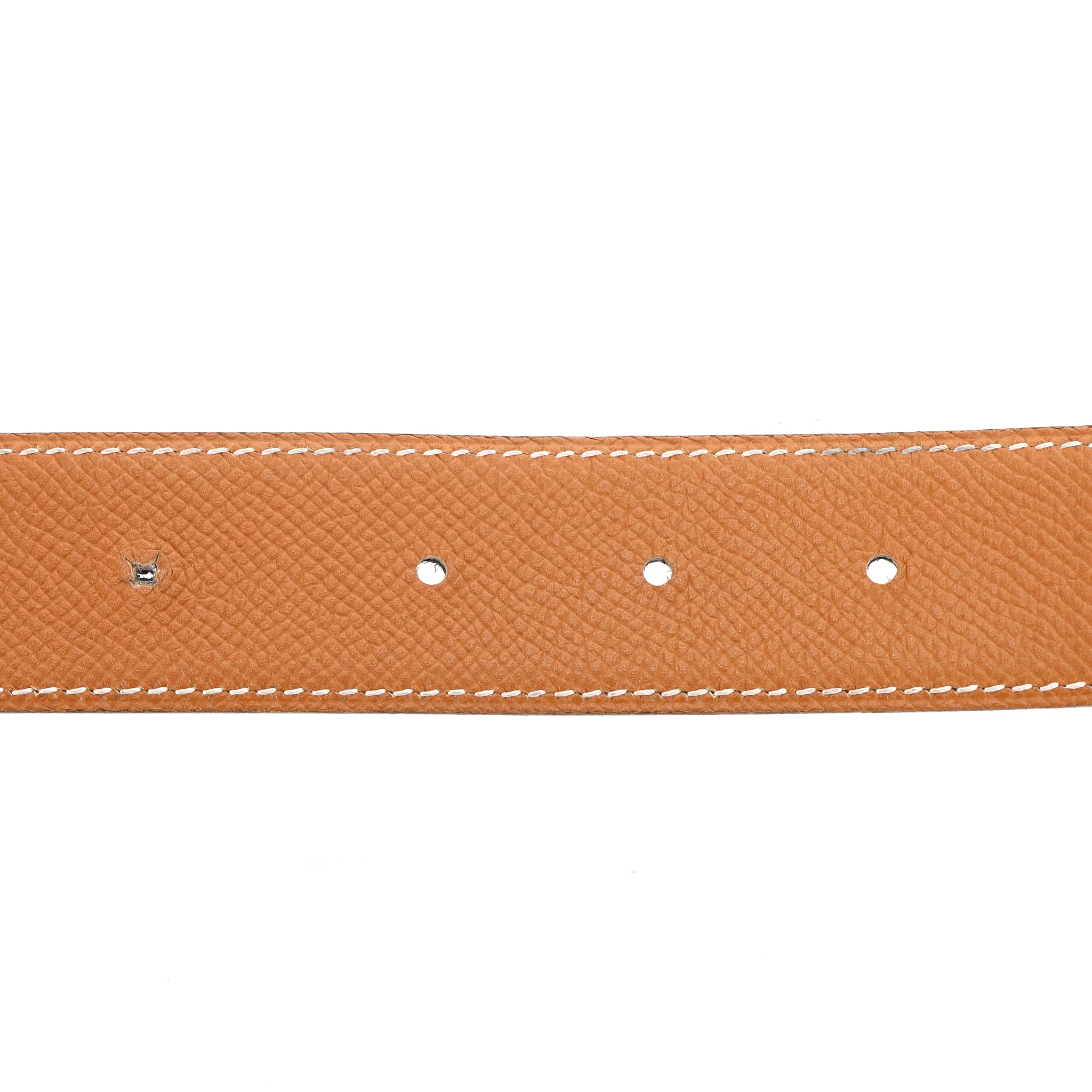 Hermes Collier De Chien Reversible Leather Belt - Image 4