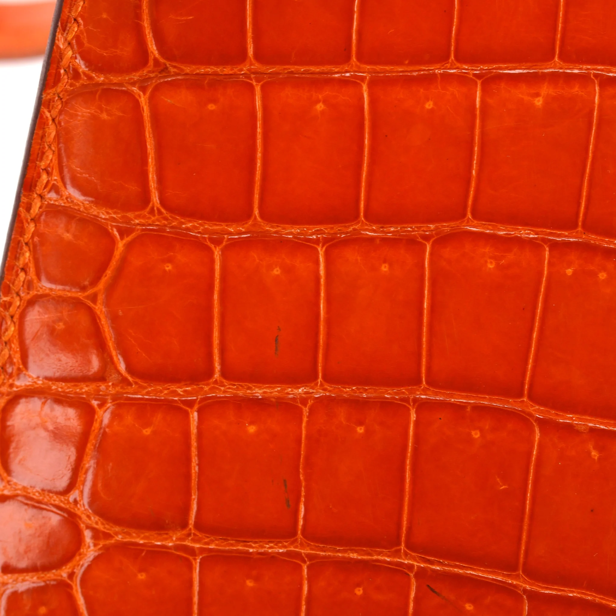 Rare - Hermes Crocodile Porosus Skin Kelly Sport Bag - Image 11