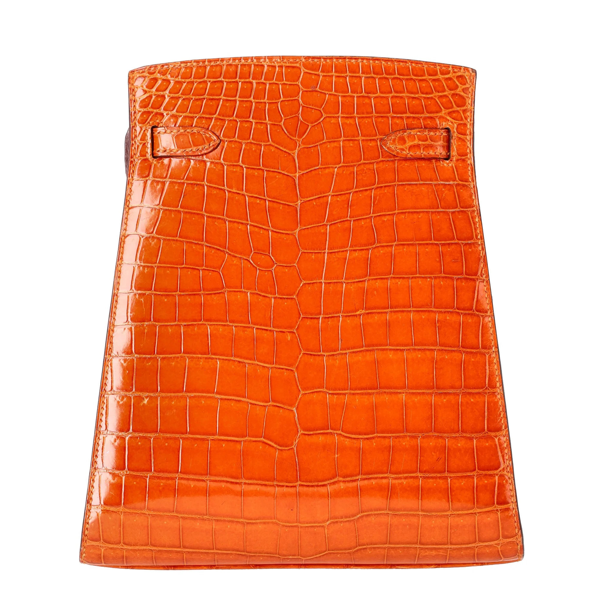 Rare - Hermes Crocodile Porosus Skin Kelly Sport Bag - Image 4