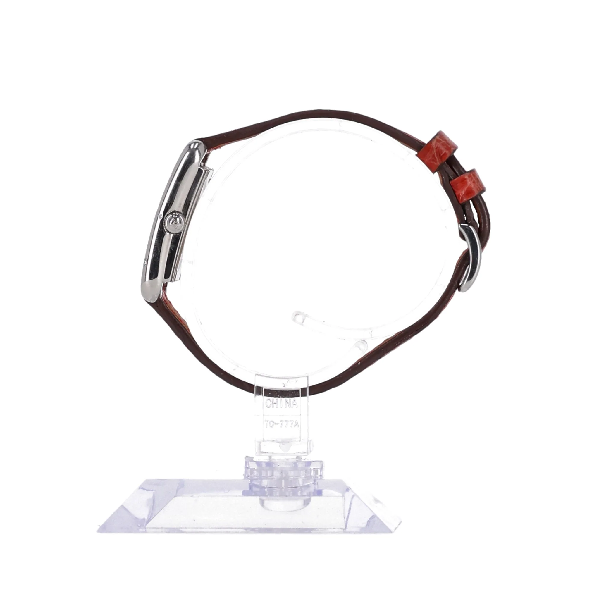 Hermes Diamond Nantucket Watch With Alligator Strap - Image 4
