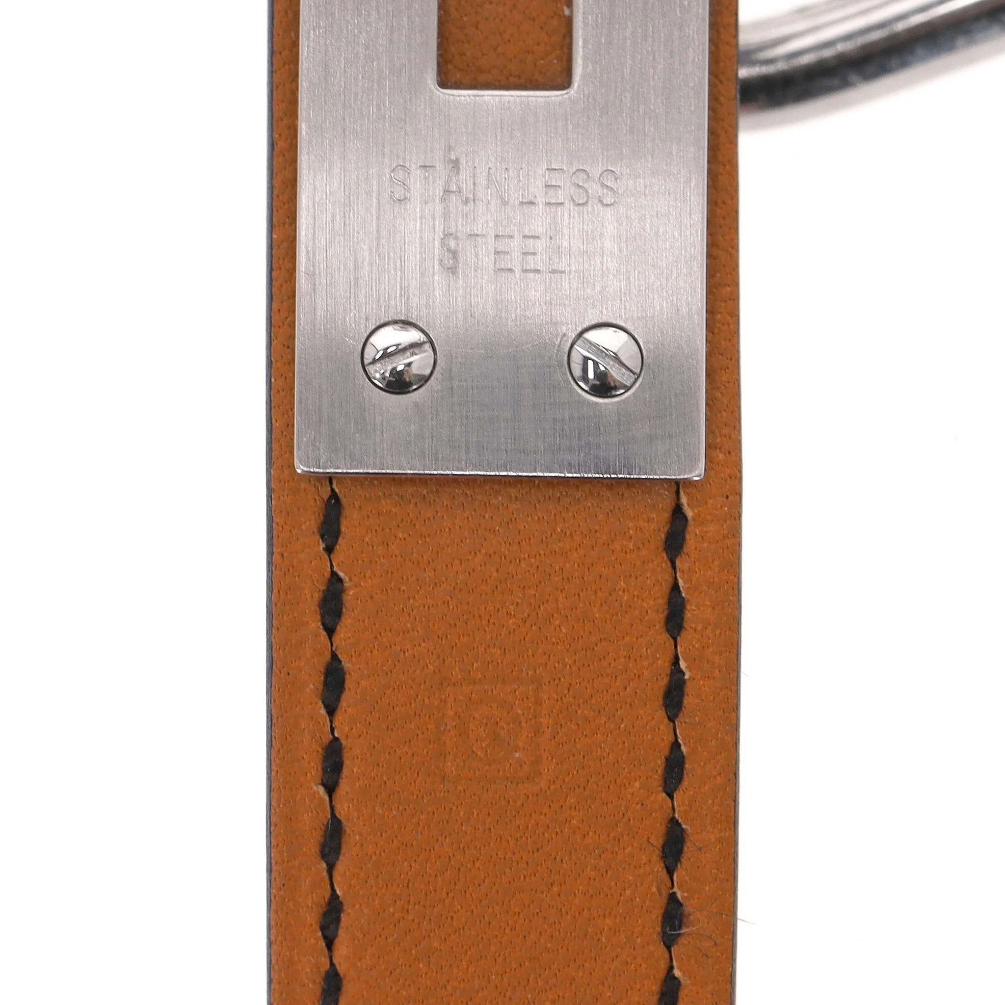 Hermes Diamond-Set Kelly Watch With Mother-Of-Pearl Face & Double Tour Leather Strap - Image 12