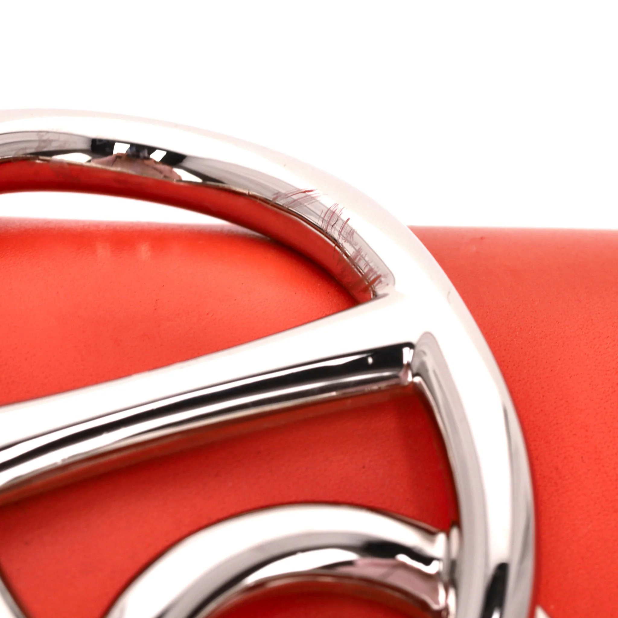 Hermes Egee Clutch Bag In Tadelakt Leather - Image 10