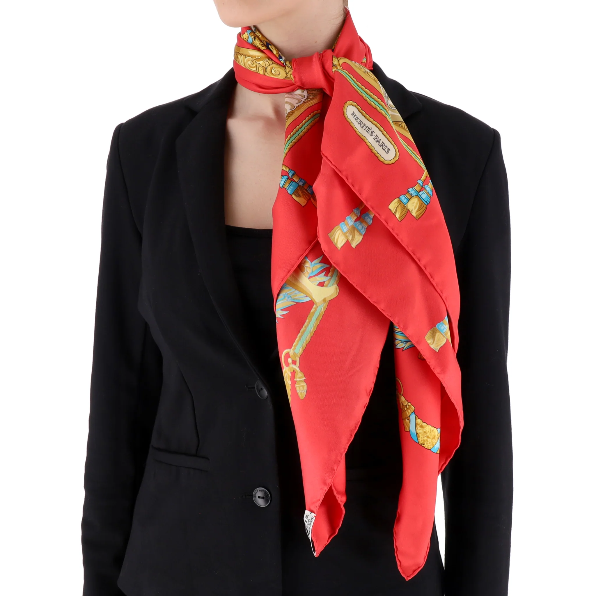 Hermes 'Hommage a Charles Garnier' Carre 90 Silk Scarf By Caty Latham - Image 2