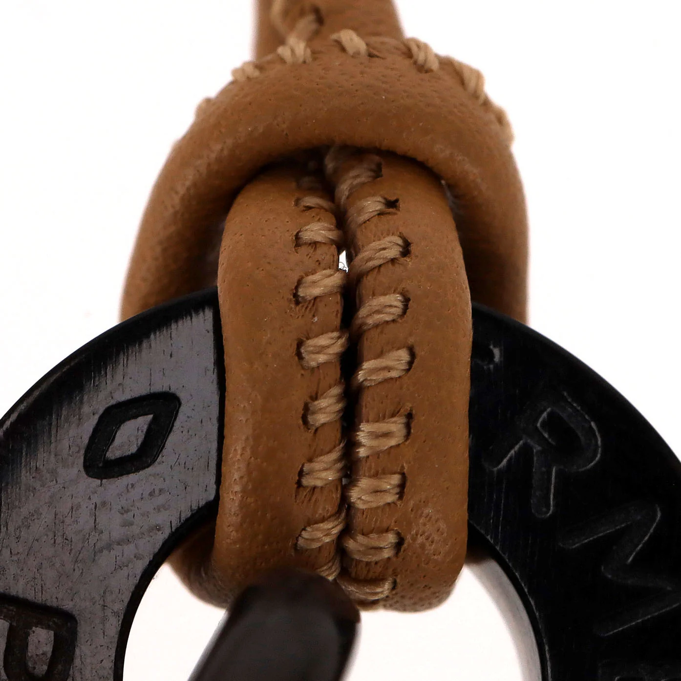 Hermes H Equipe Lacquered Horn Pendant Necklace - Image 5