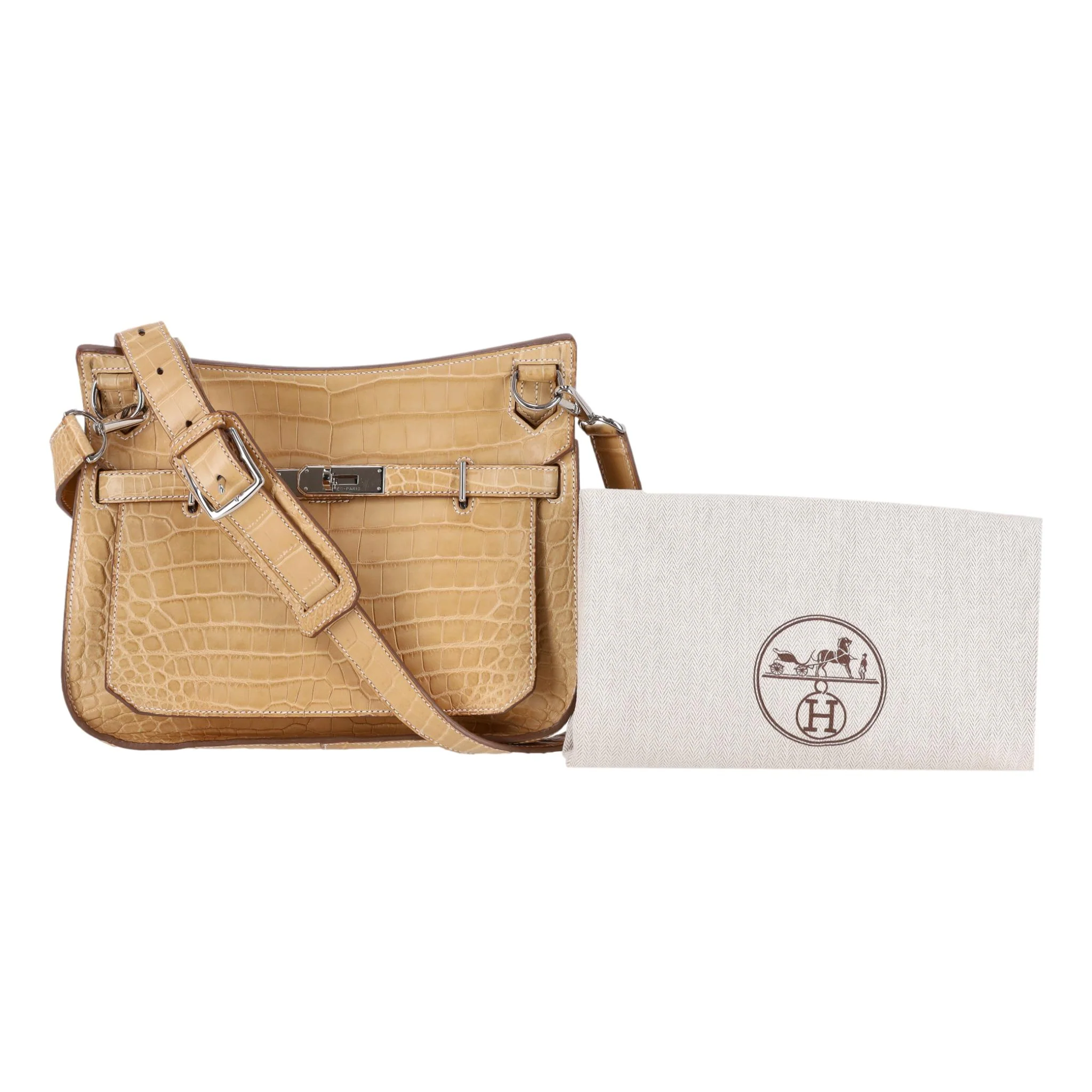 Hermes Jypsiere 28 Niloticus Matte Crocodile Skin Bag - Image 14