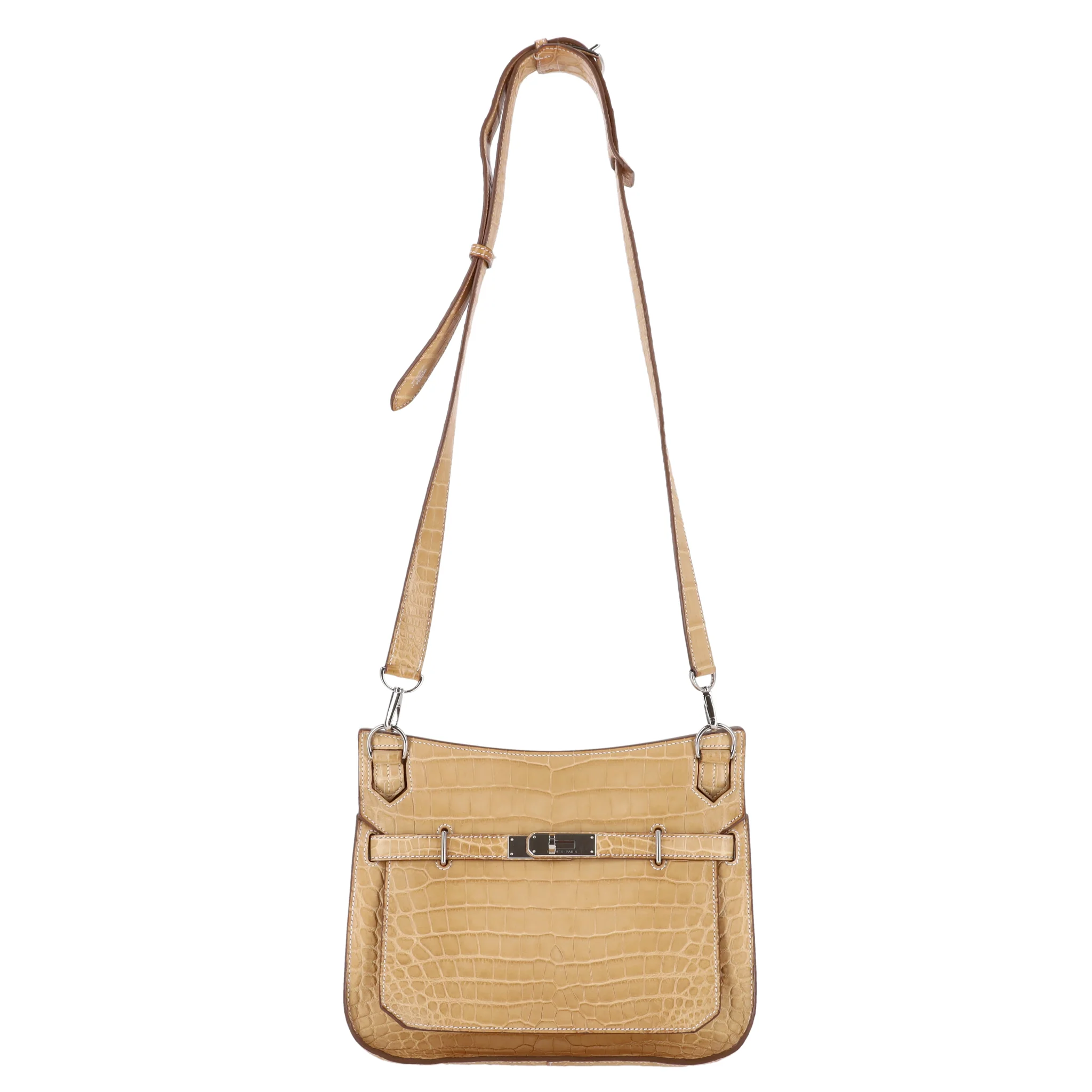 Hermes Jypsiere 28 Niloticus Matte Crocodile Skin Bag - Image 2