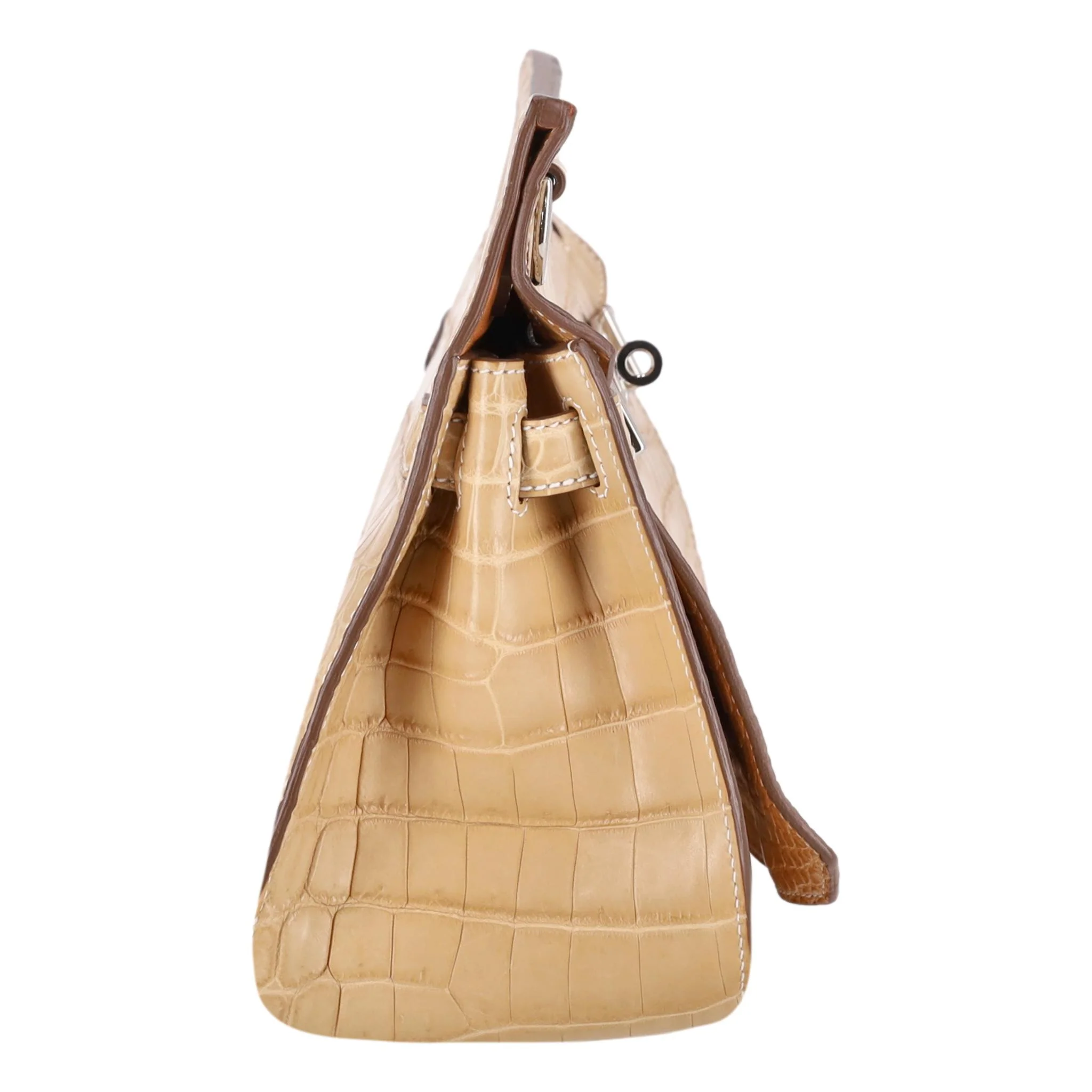 Hermes Jypsiere 28 Niloticus Matte Crocodile Skin Bag - Image 3