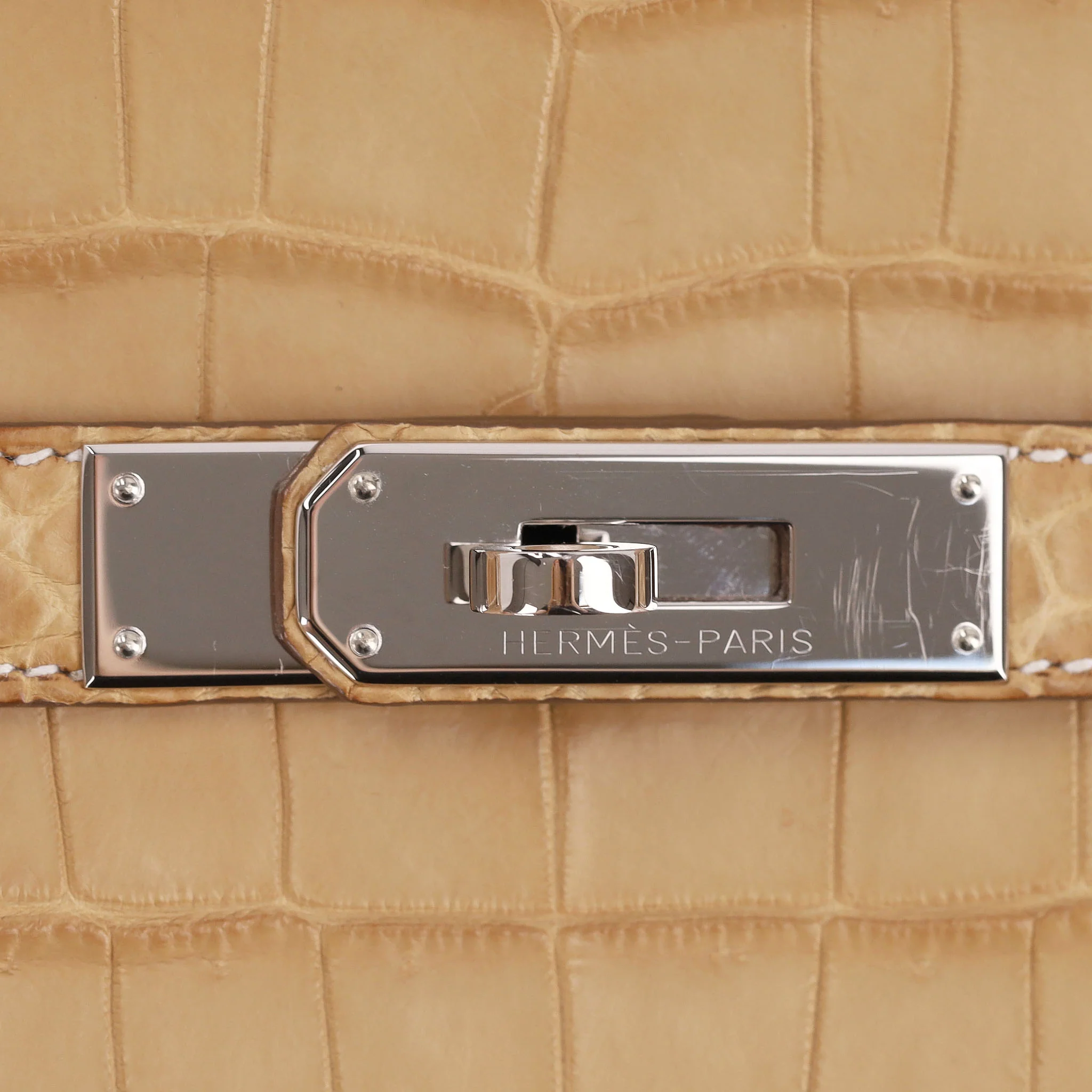 Hermes Jypsiere 28 Niloticus Matte Crocodile Skin Bag - Image 4