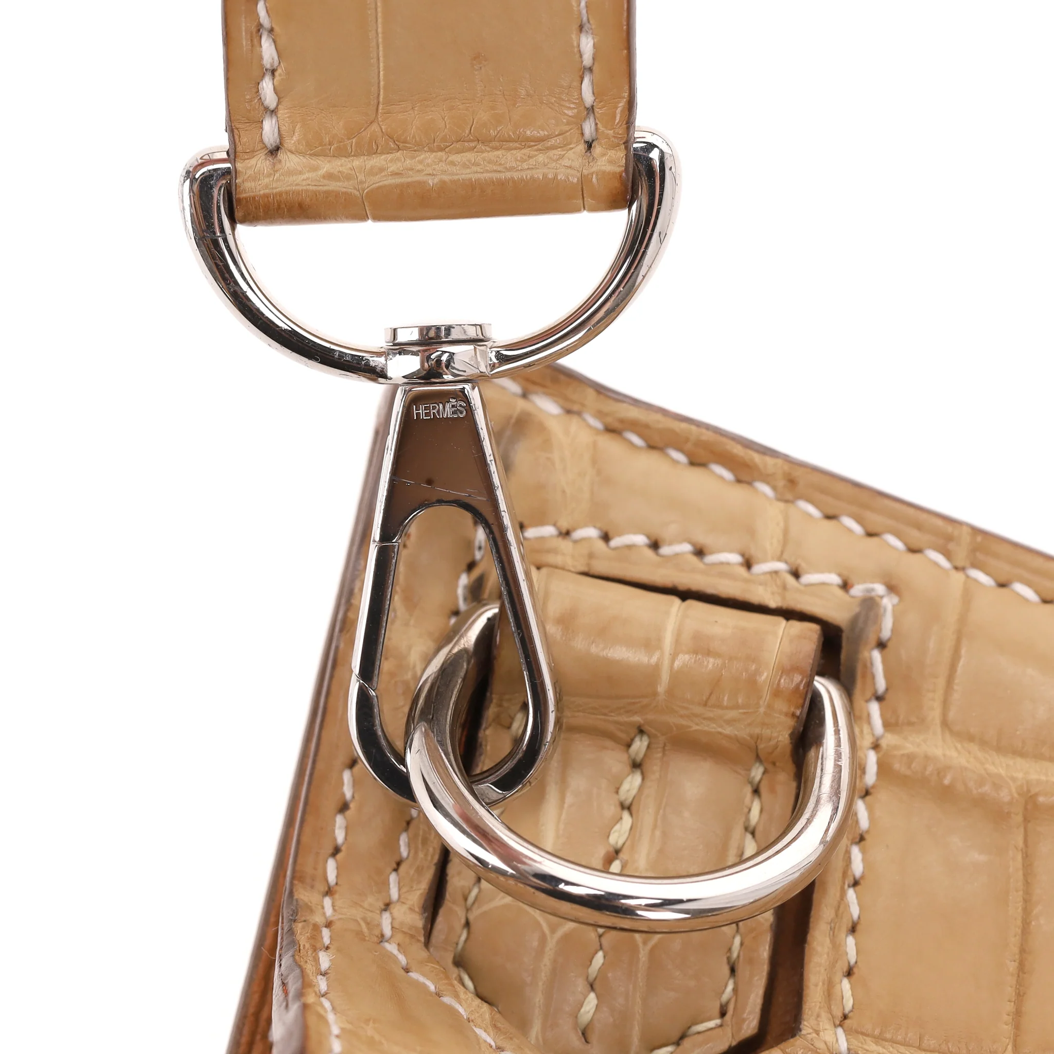 Hermes Jypsiere 28 Niloticus Matte Crocodile Skin Bag - Image 7
