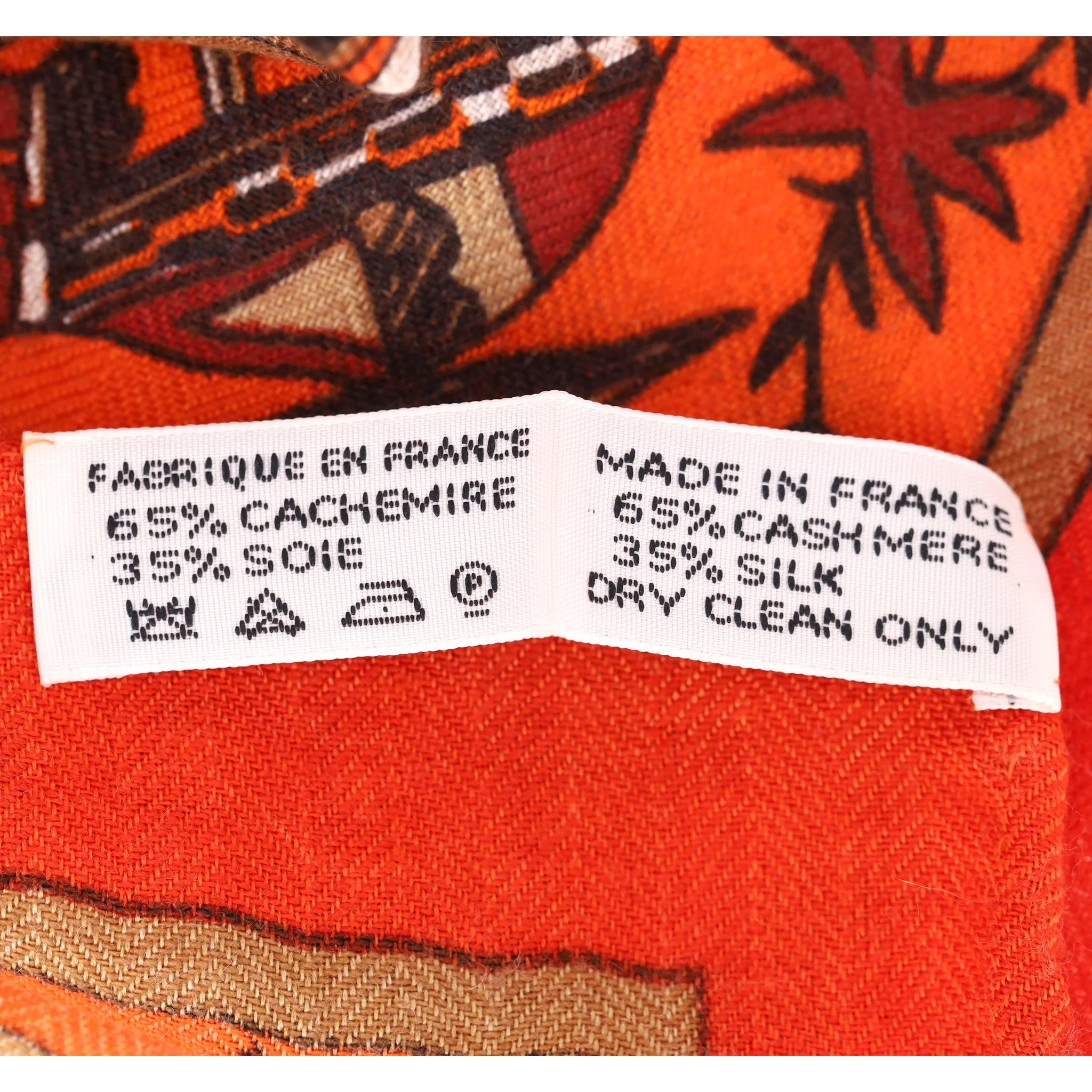 Hermes 'Kachinas' Cashmere & Silk Blend Scarf By Kermit Oliver - Image 8