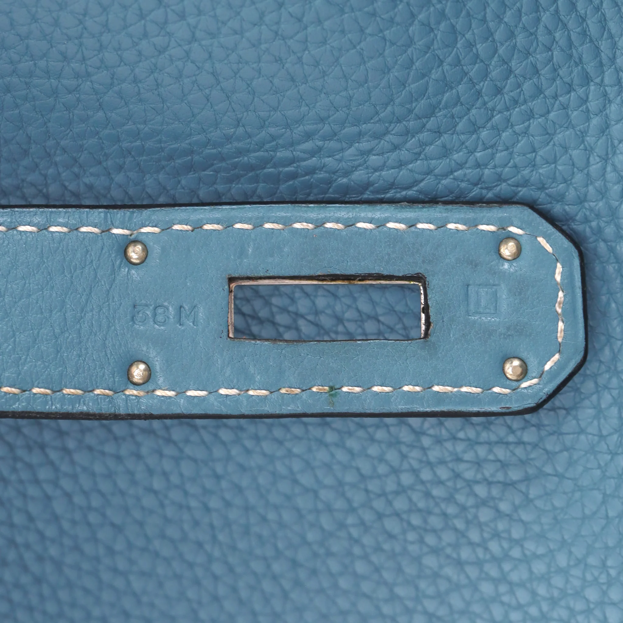 Hermes Kelly Clemence Leather Retourne 40cm Bag - Image 11