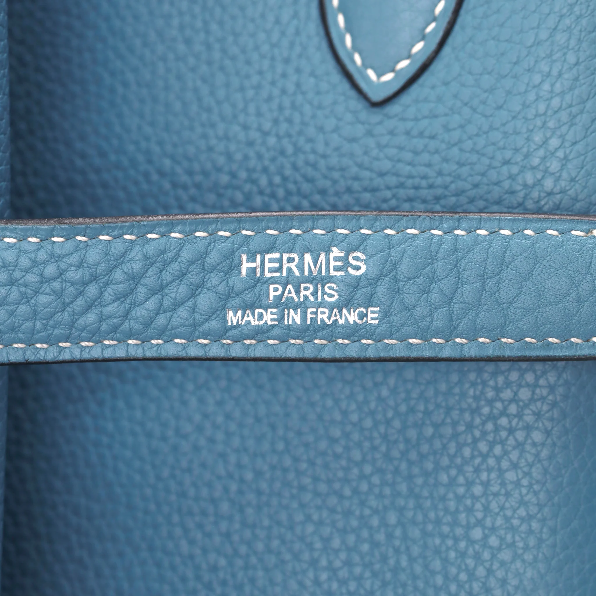 Hermes Kelly Clemence Leather Retourne 40cm Bag - Image 12