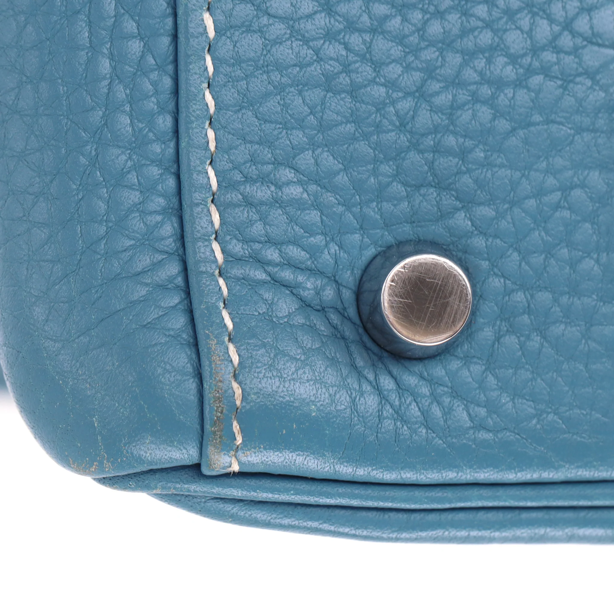 Hermes Kelly Clemence Leather Retourne 40cm Bag - Image 14