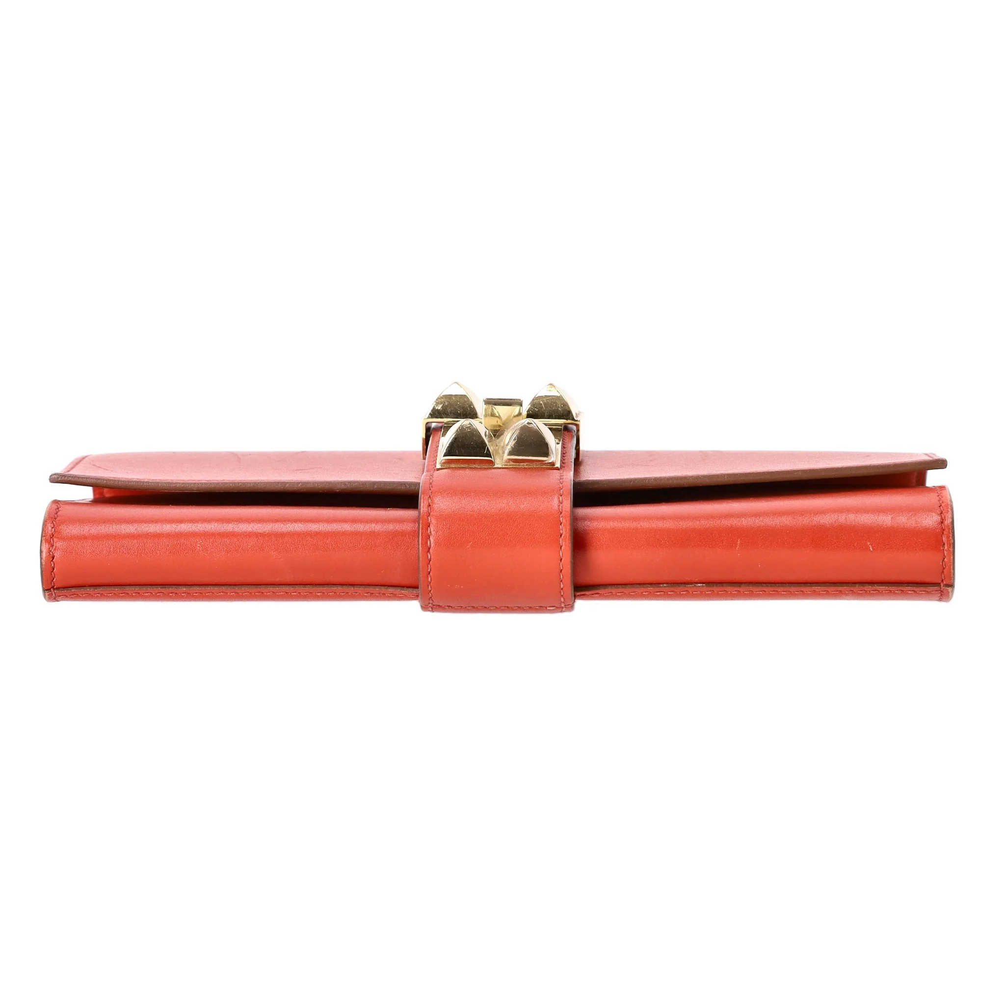 Hermes Leather Medor Clutch Bag - Image 4
