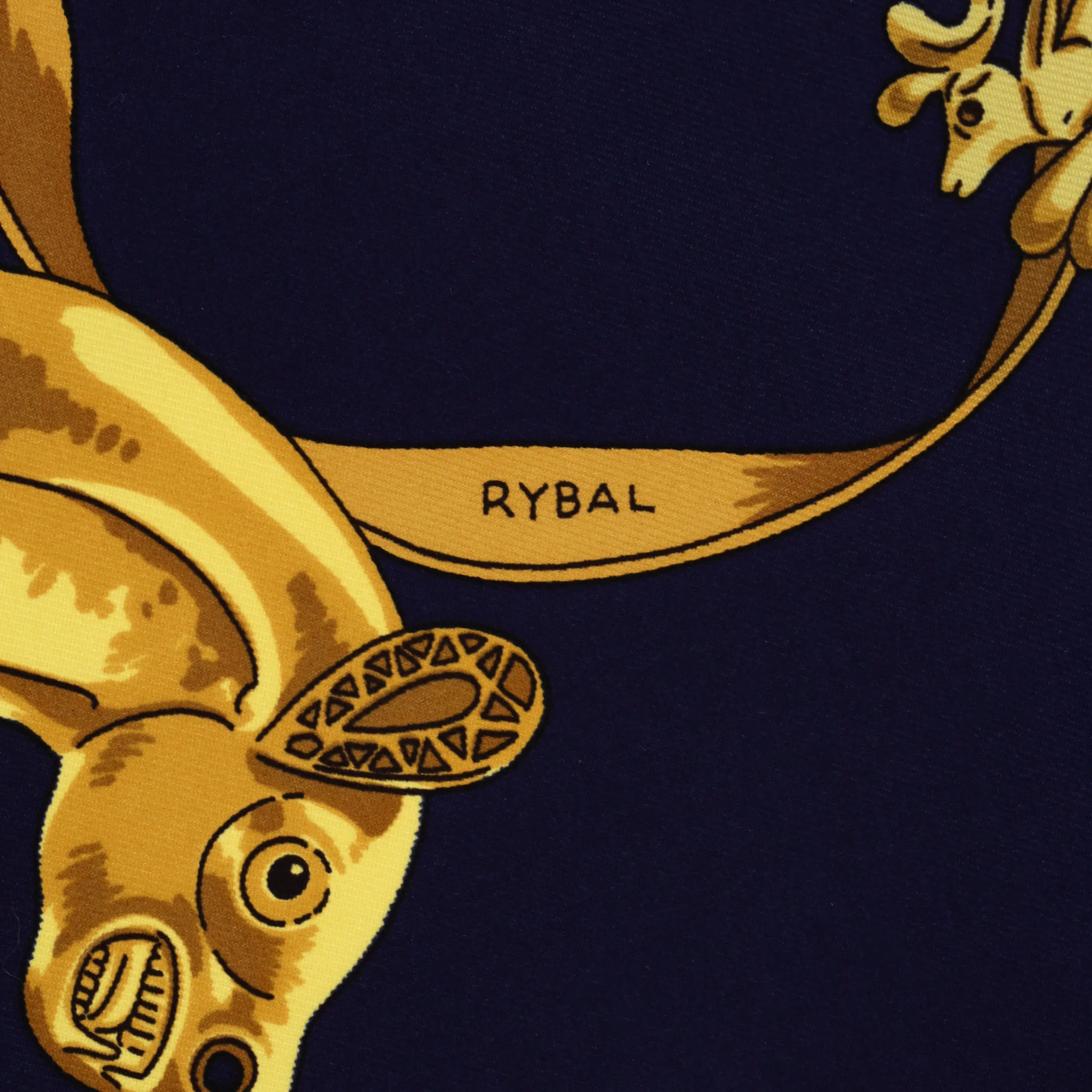 Hermes Les Cavaliers D'or Silk Scarf - Image 6