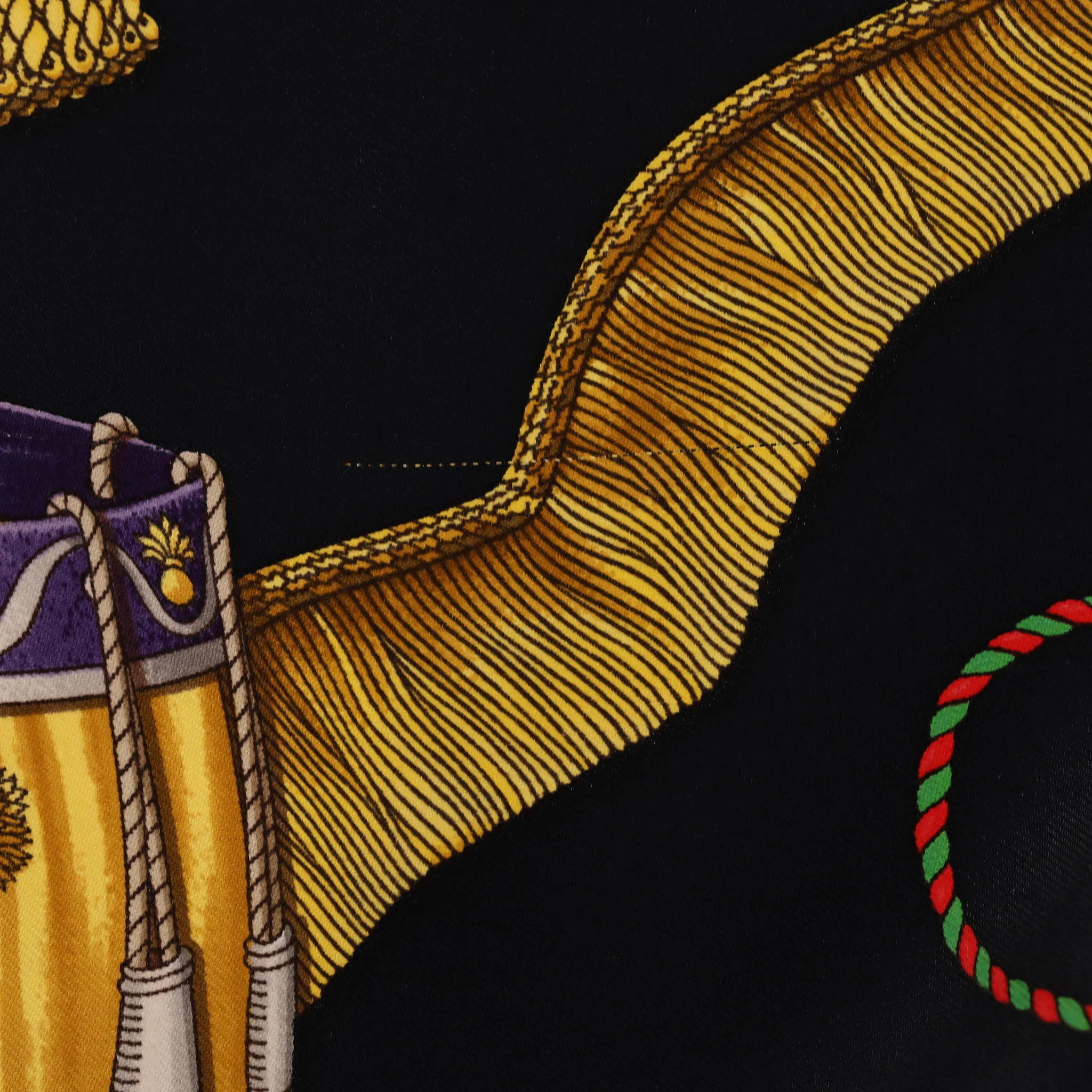 Hermes Les Tambours Carre Silk Scarf - Image 10