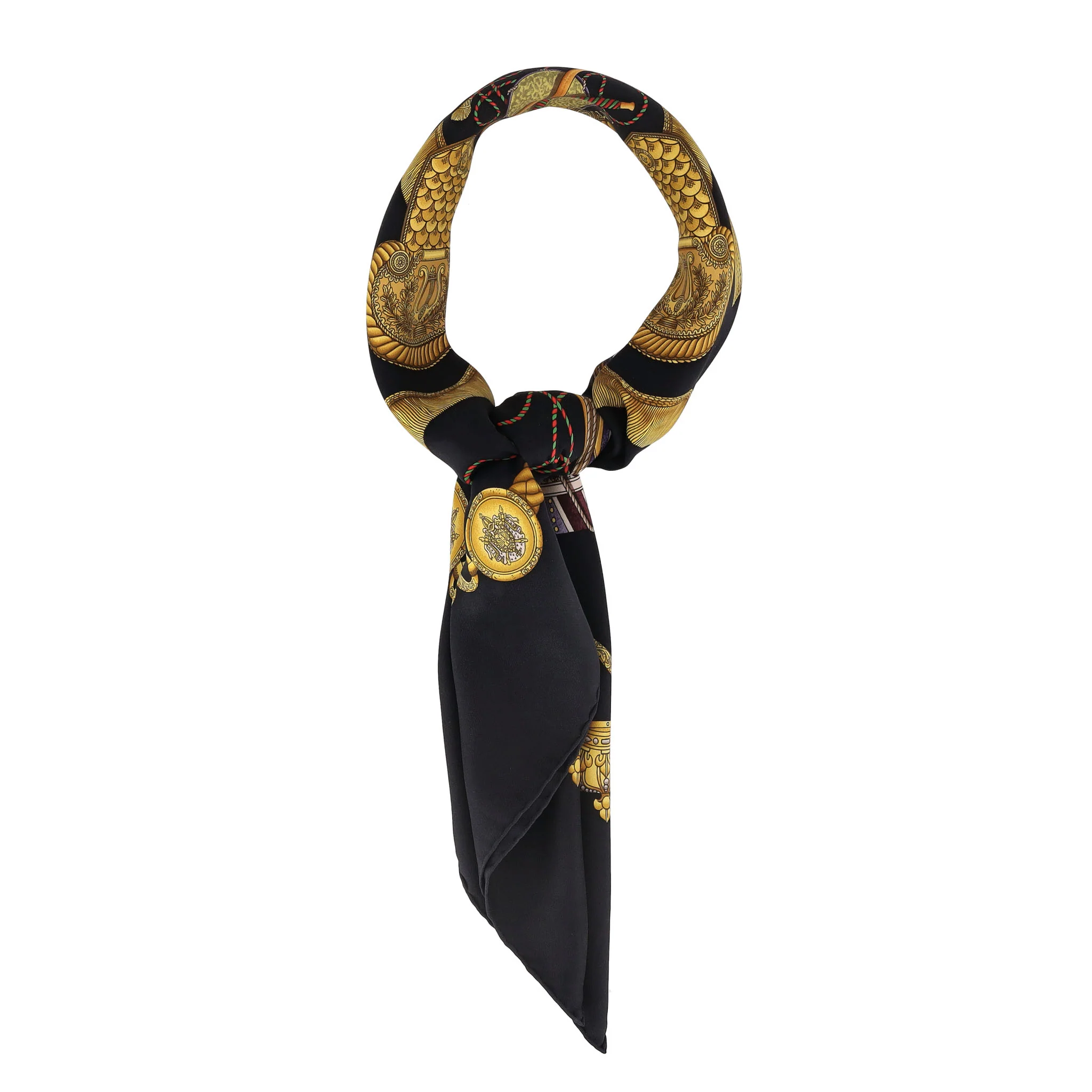 Hermes Les Tambours Carre Silk Scarf - Image 3
