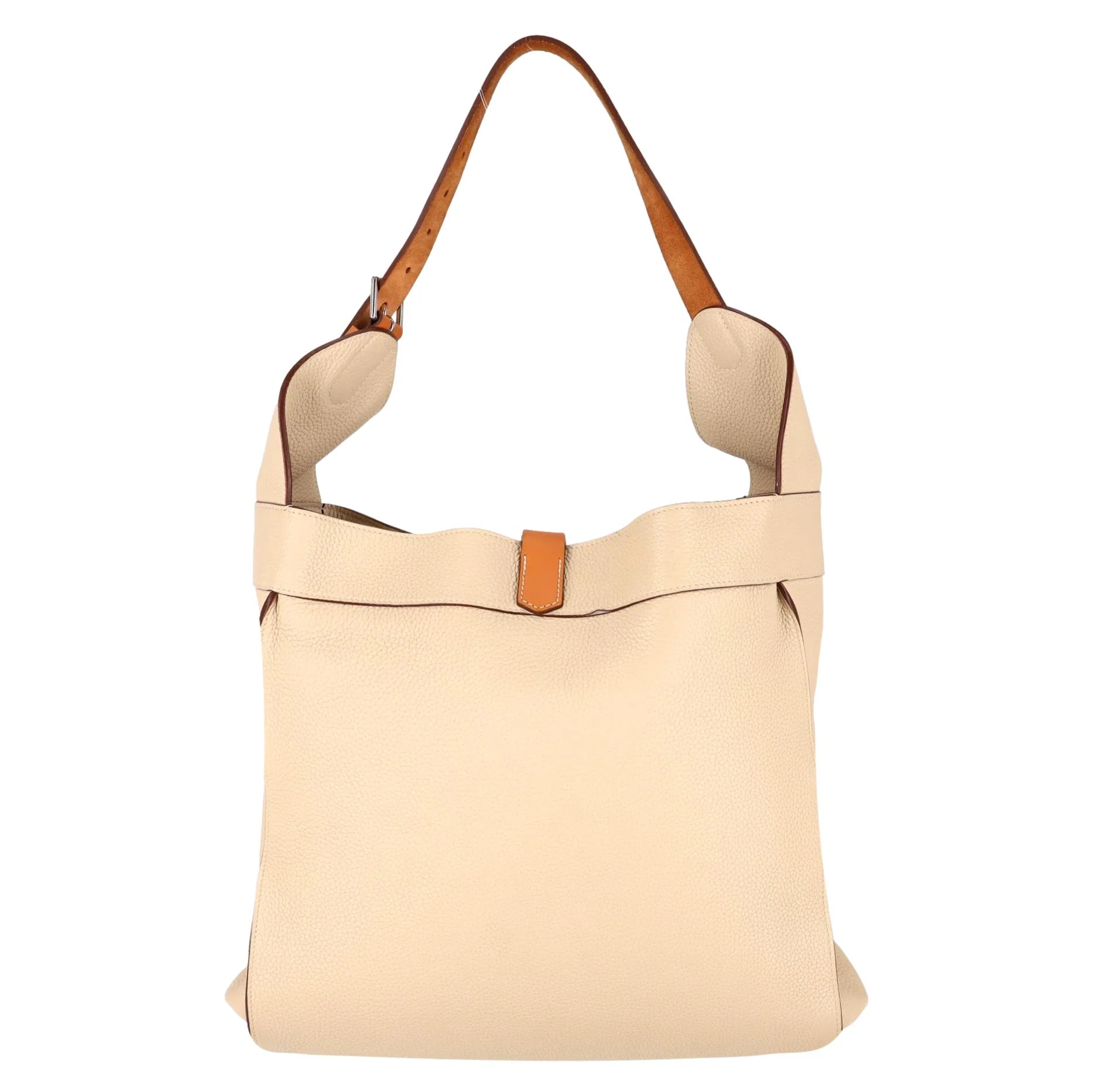 Hermes Marwari Clemence GM Leather Hobo Bag - Image 2