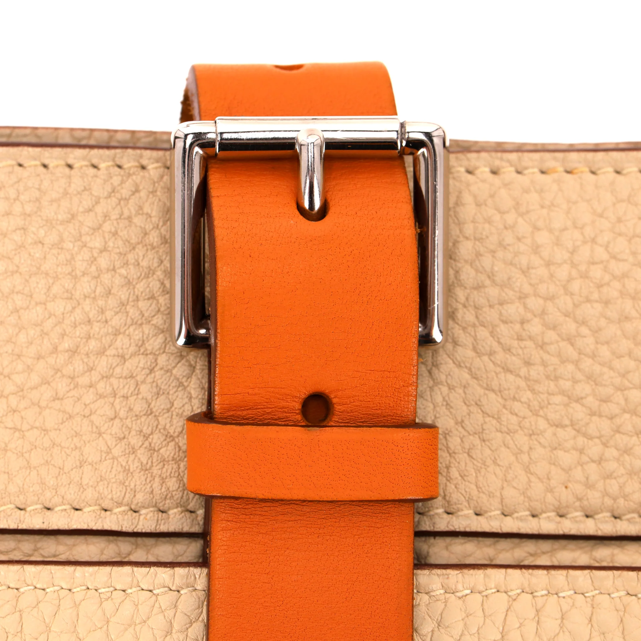 Hermes Marwari Clemence GM Leather Hobo Bag - Image 8